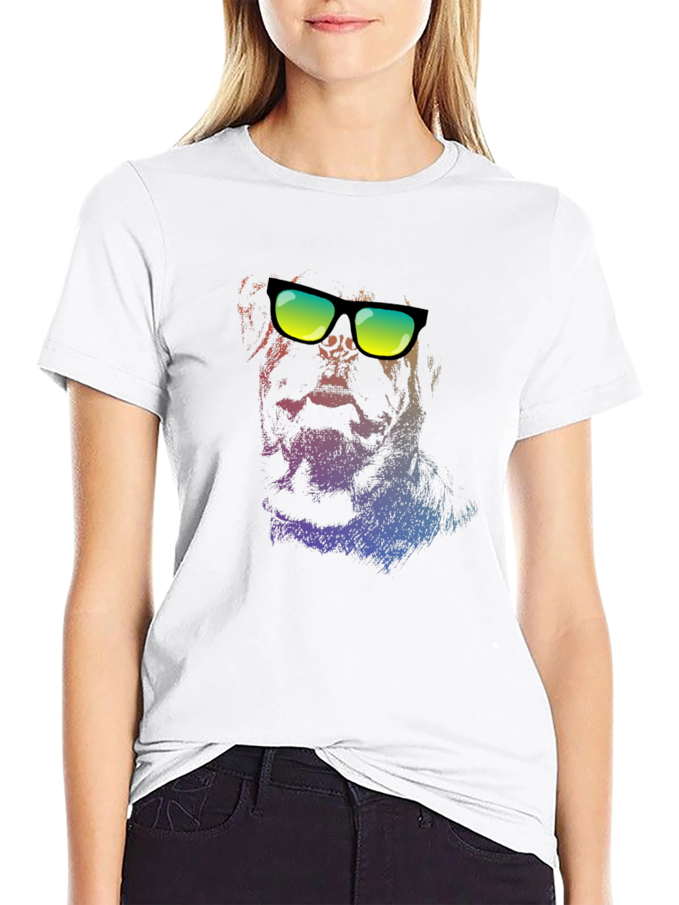 Cool Cat Graphic T-Shirt