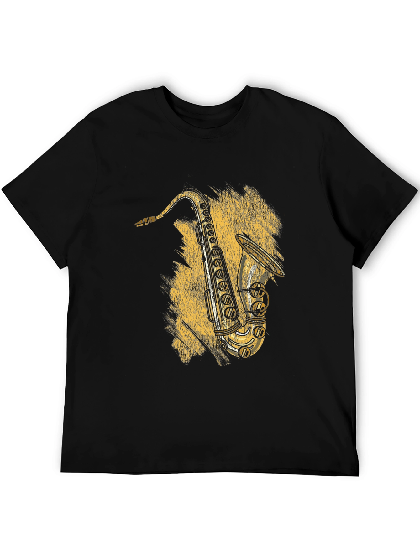 Saxophone Graphic Tee - Cool Musician T-Shirt