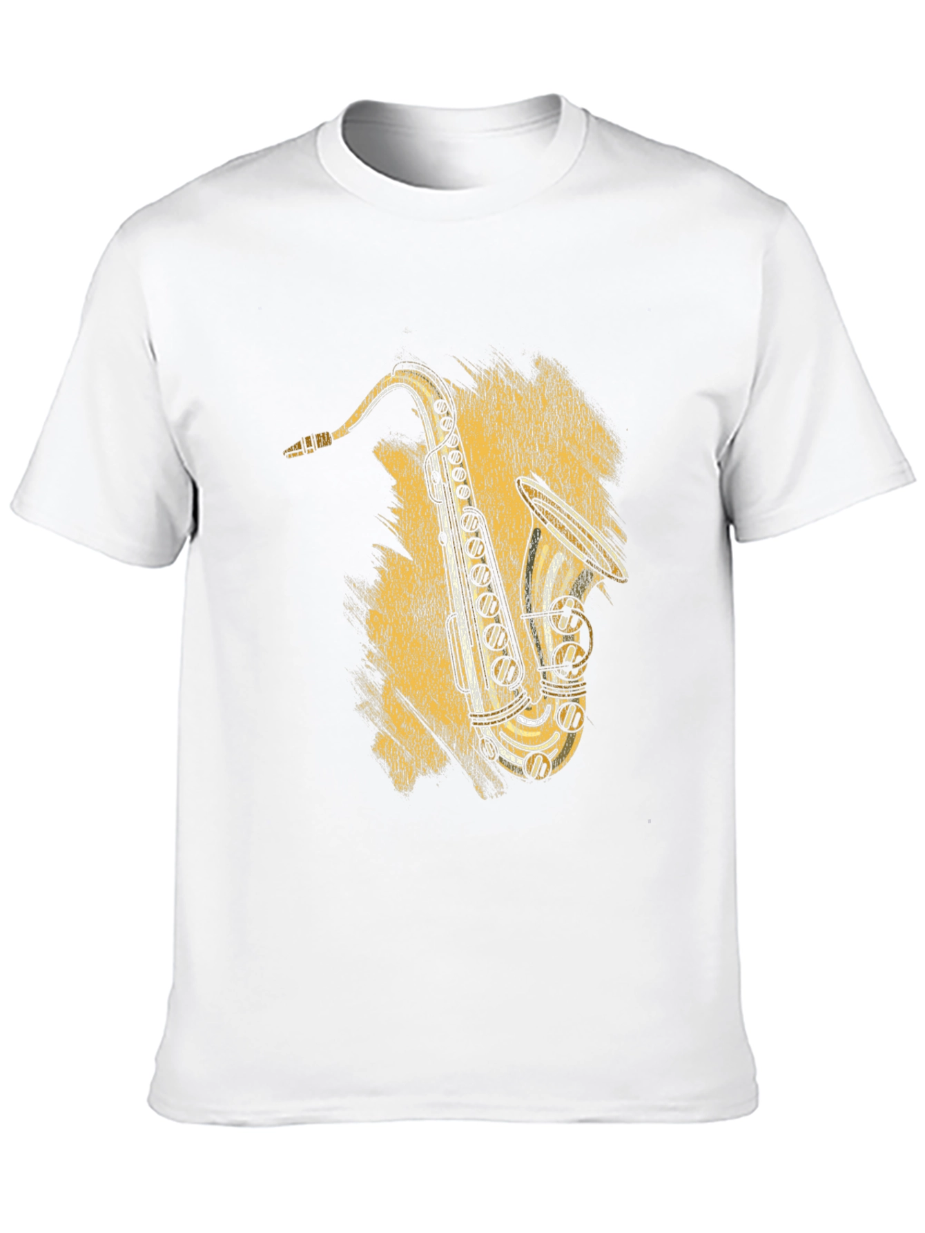 Saxophone Graphic Tee - Cool Musician T-Shirt