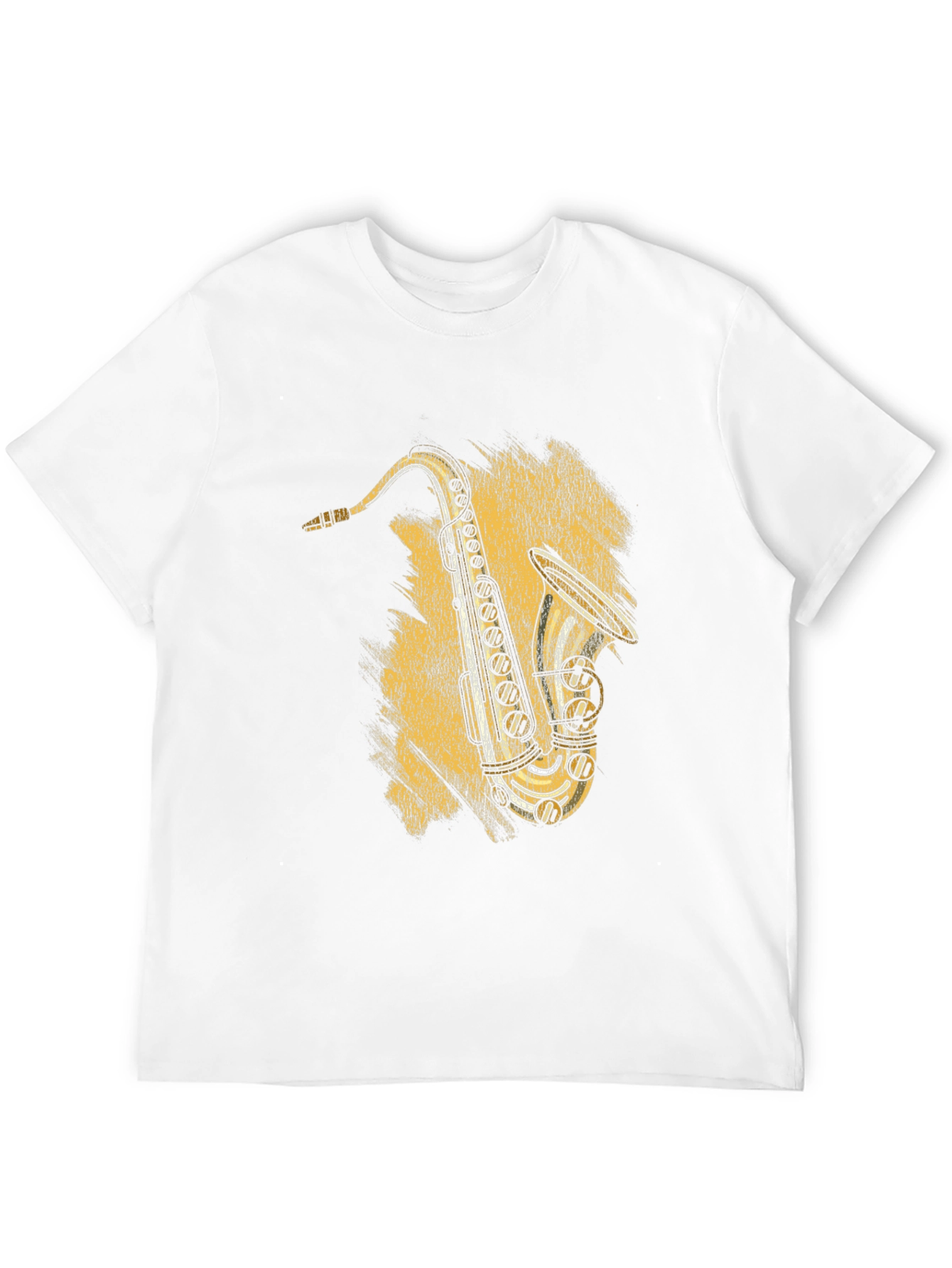 Saxophone Graphic Tee - Cool Musician T-Shirt