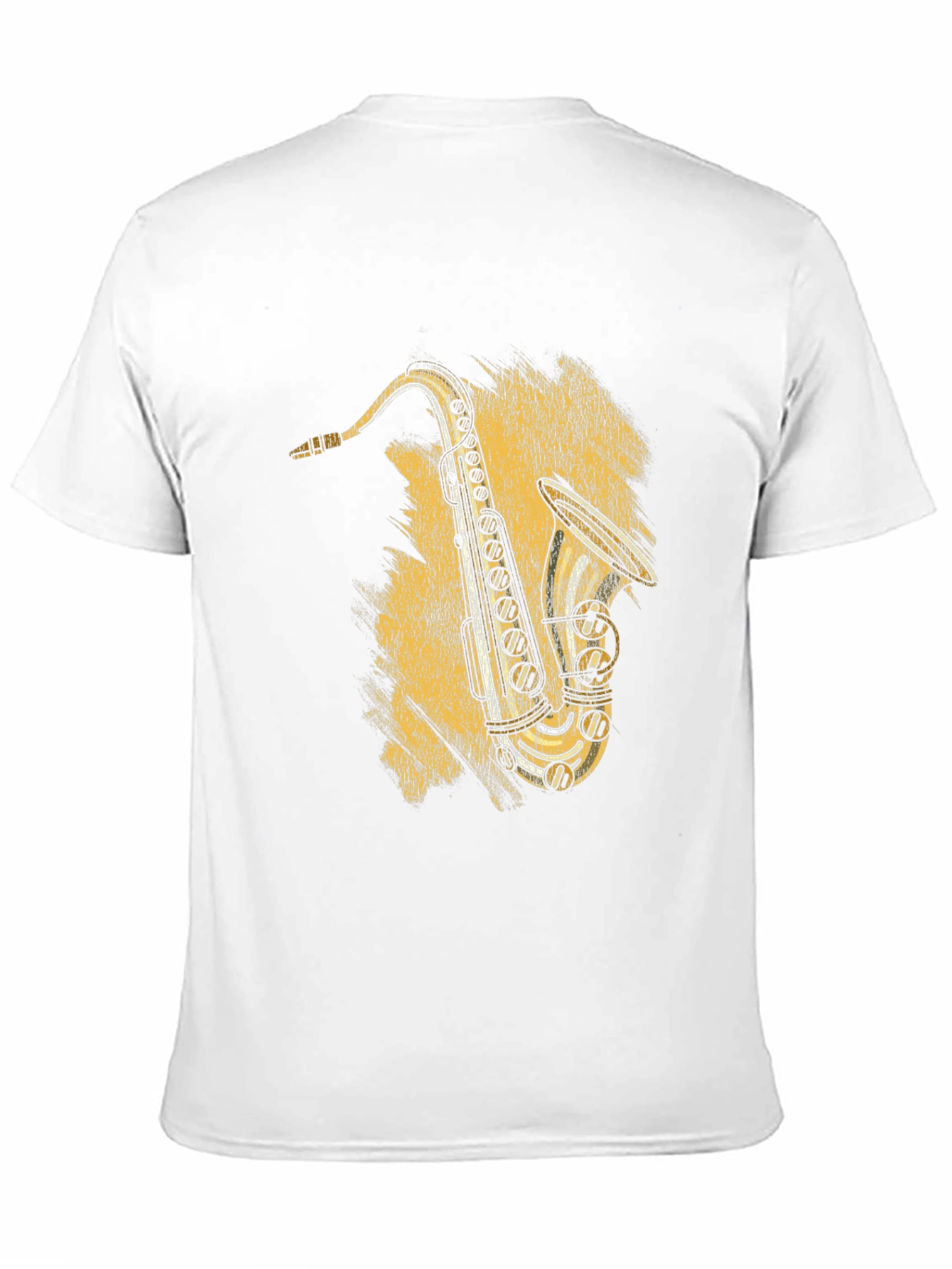 Saxophone Graphic Tee - Cool Musician T-Shirt