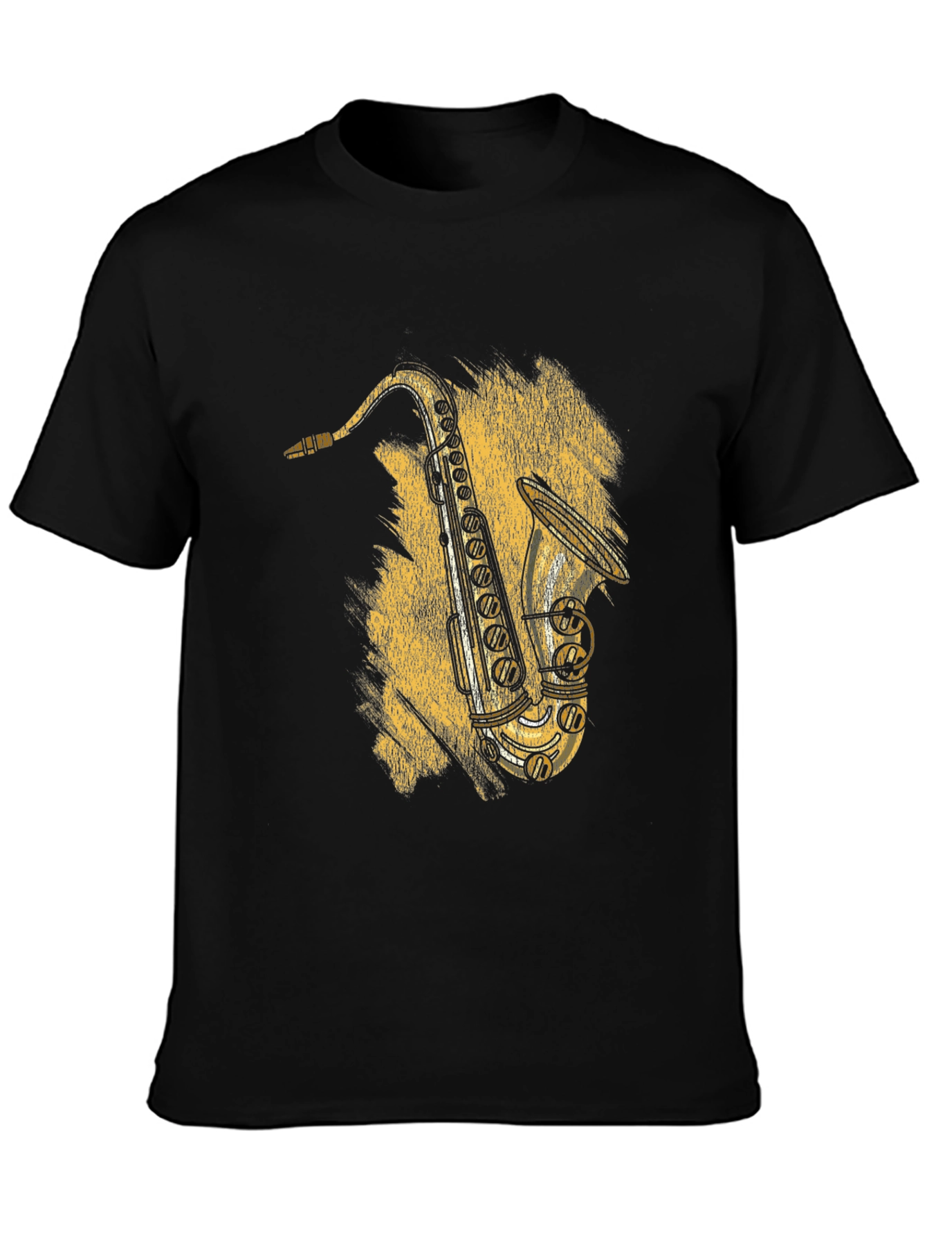 Saxophone Graphic Tee - Cool Musician T-Shirt