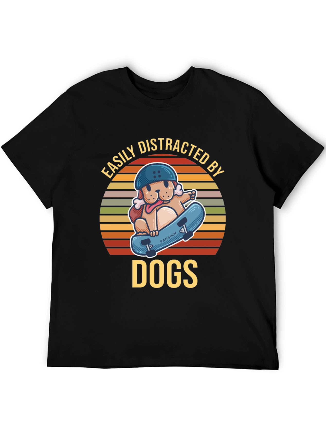 Easily Distracted By Dogs Graphic Tee