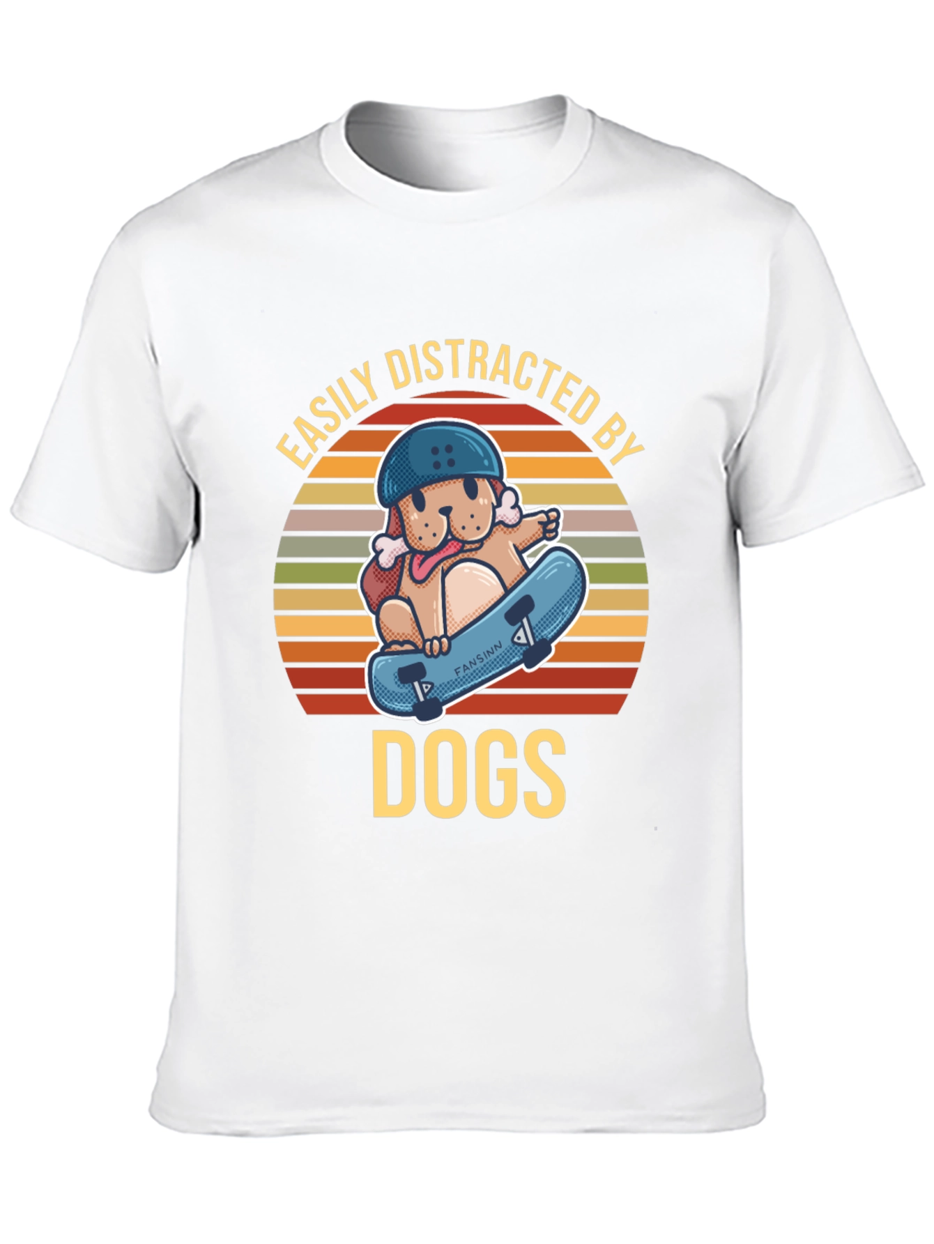 Easily Distracted By Dogs Graphic Tee