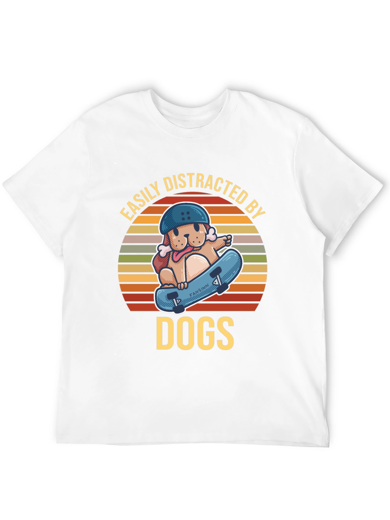 Easily Distracted By Dogs Graphic Tee