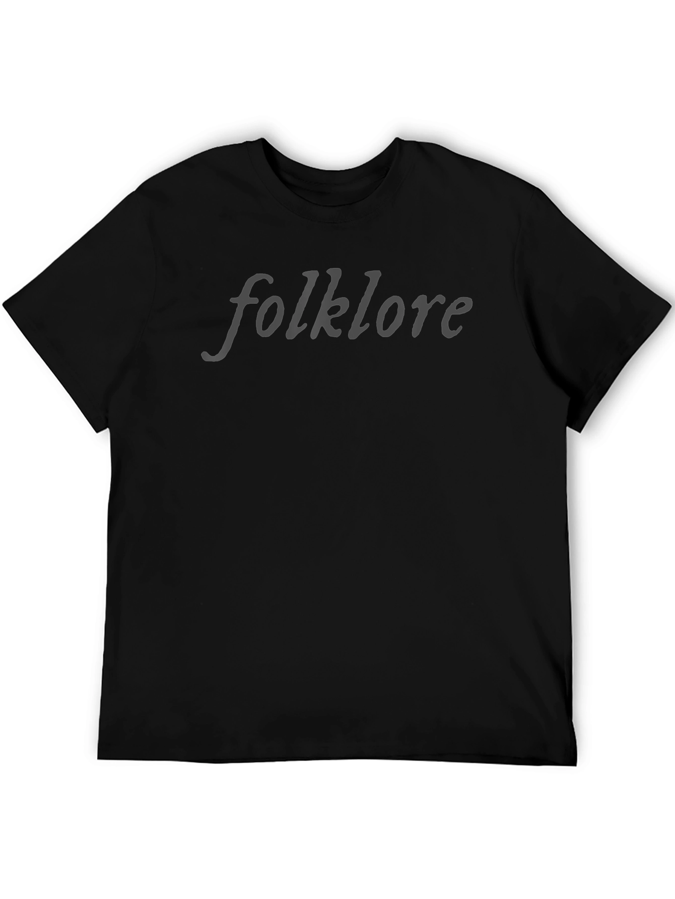 Folklore Tee - Soft Black T-Shirt