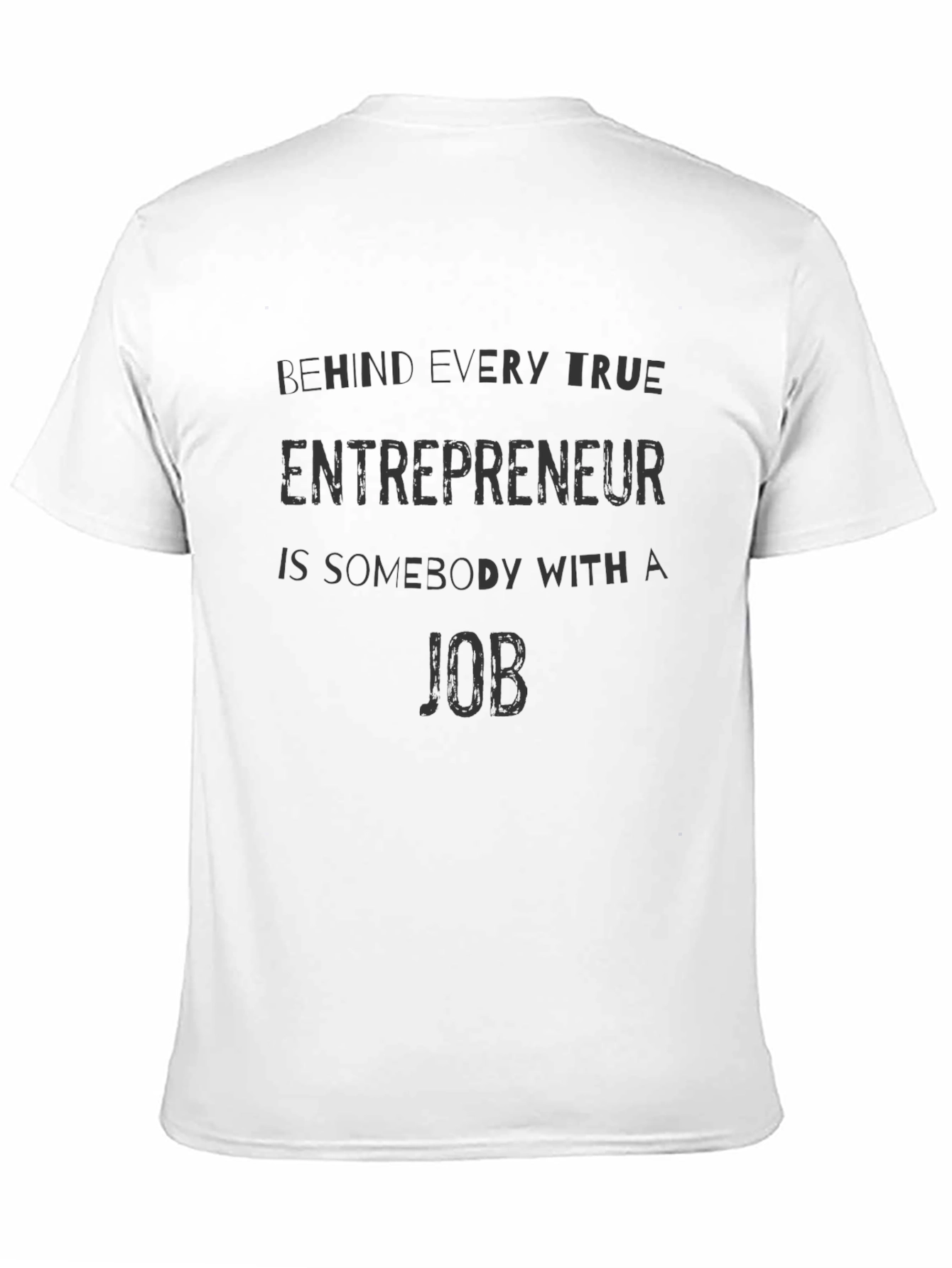 Entrepreneur Job Black T-Shirt Funny