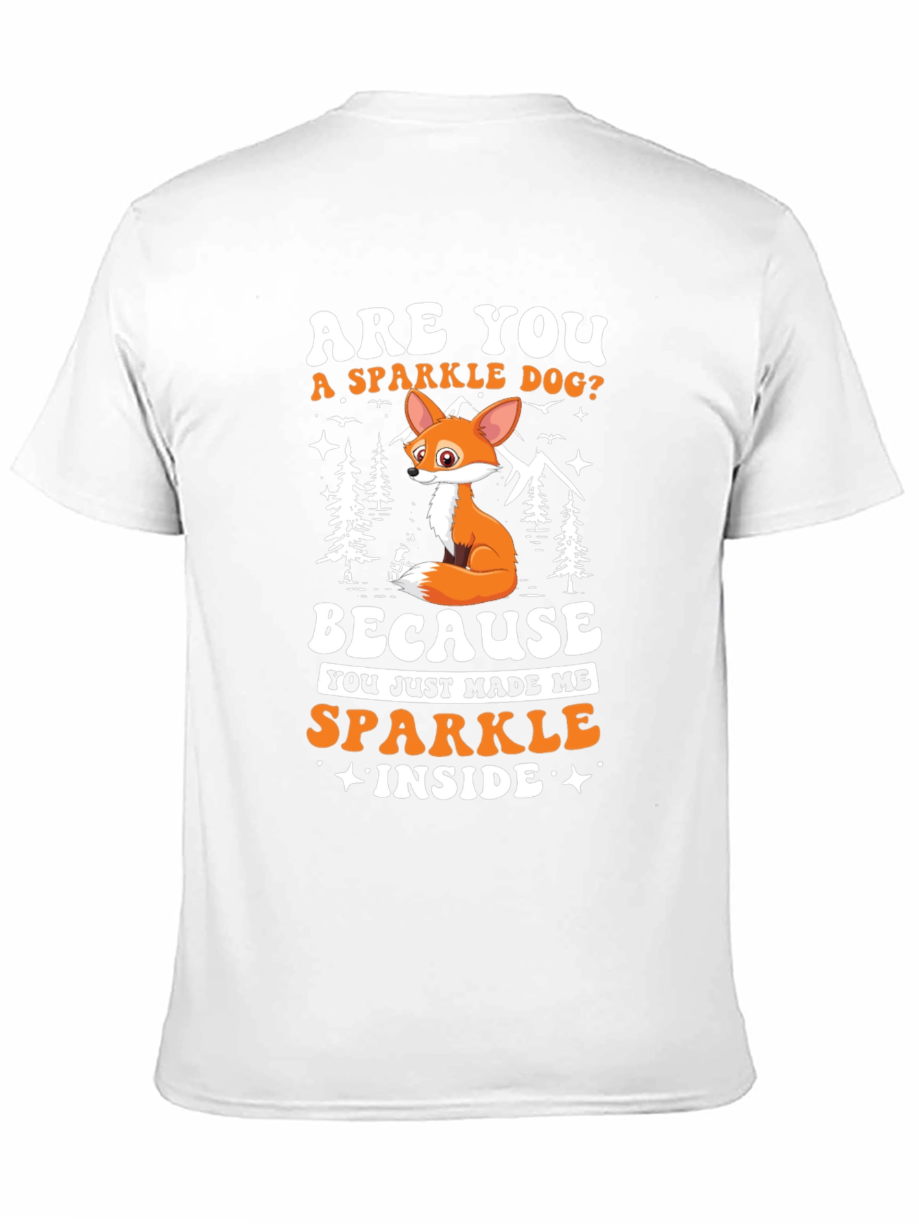 Sparkle Dog Graphic Tee -  Unisex