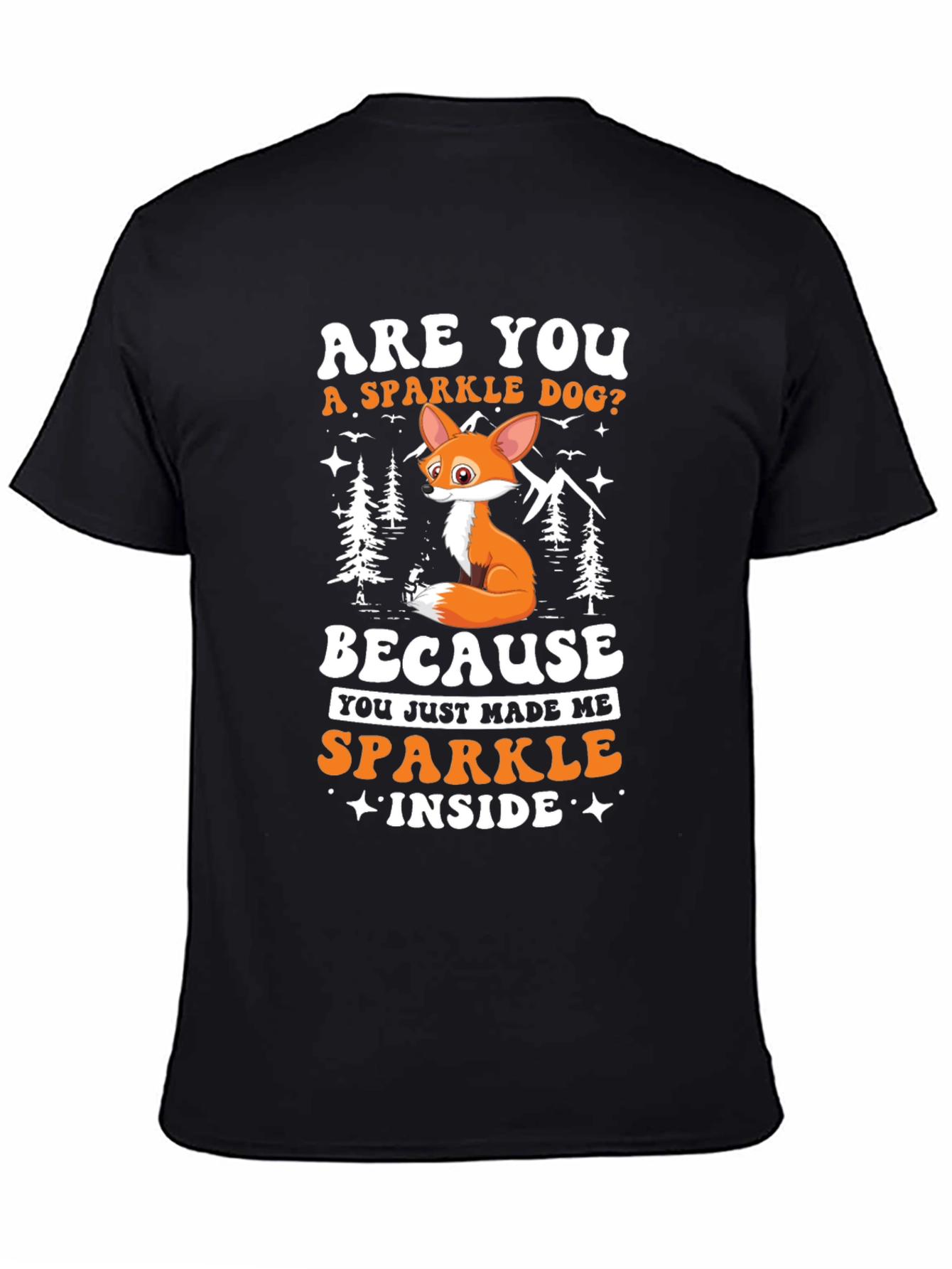 Sparkle Dog Graphic Tee -  Unisex