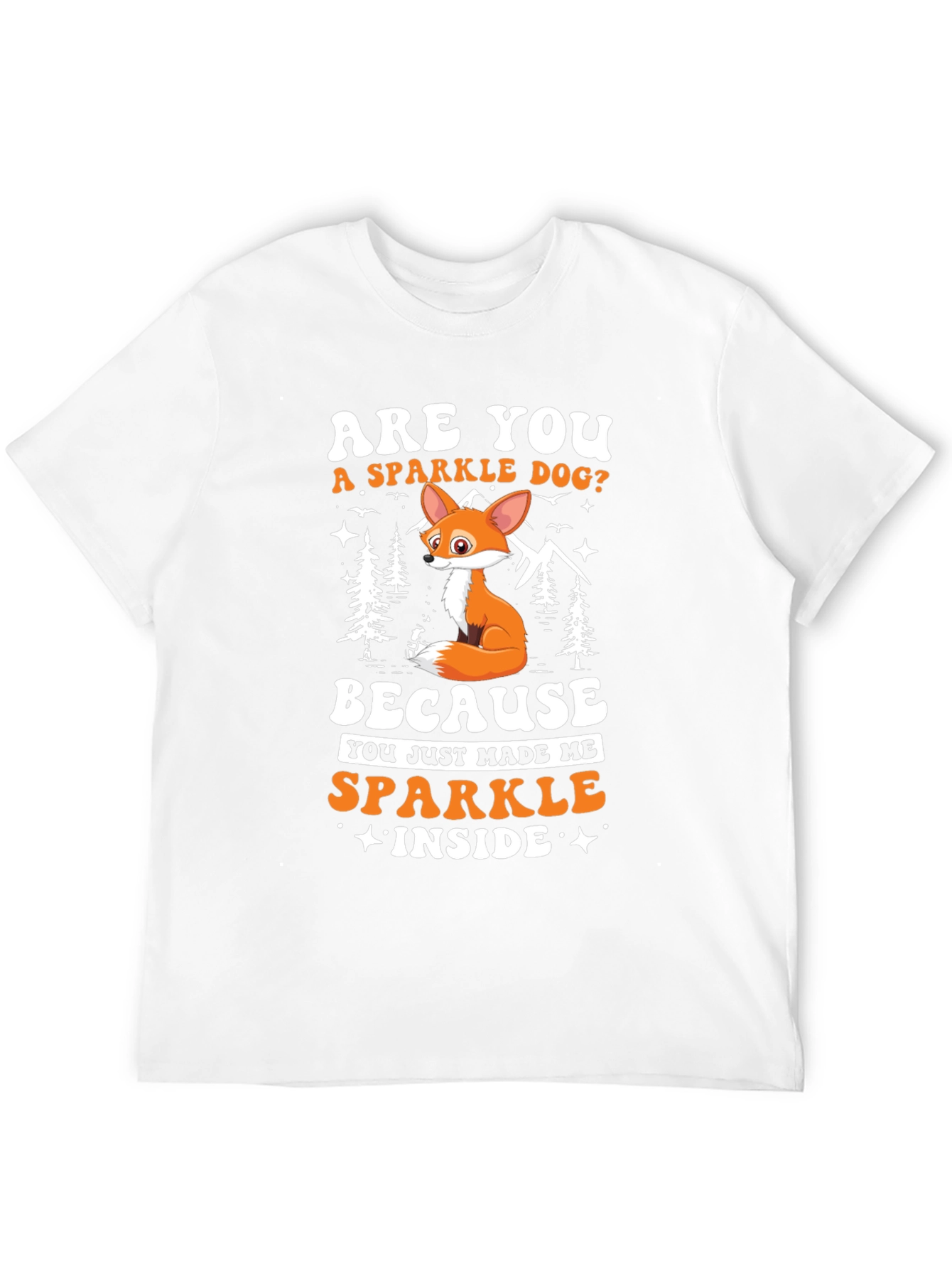 Sparkle Dog Graphic Tee -  Unisex