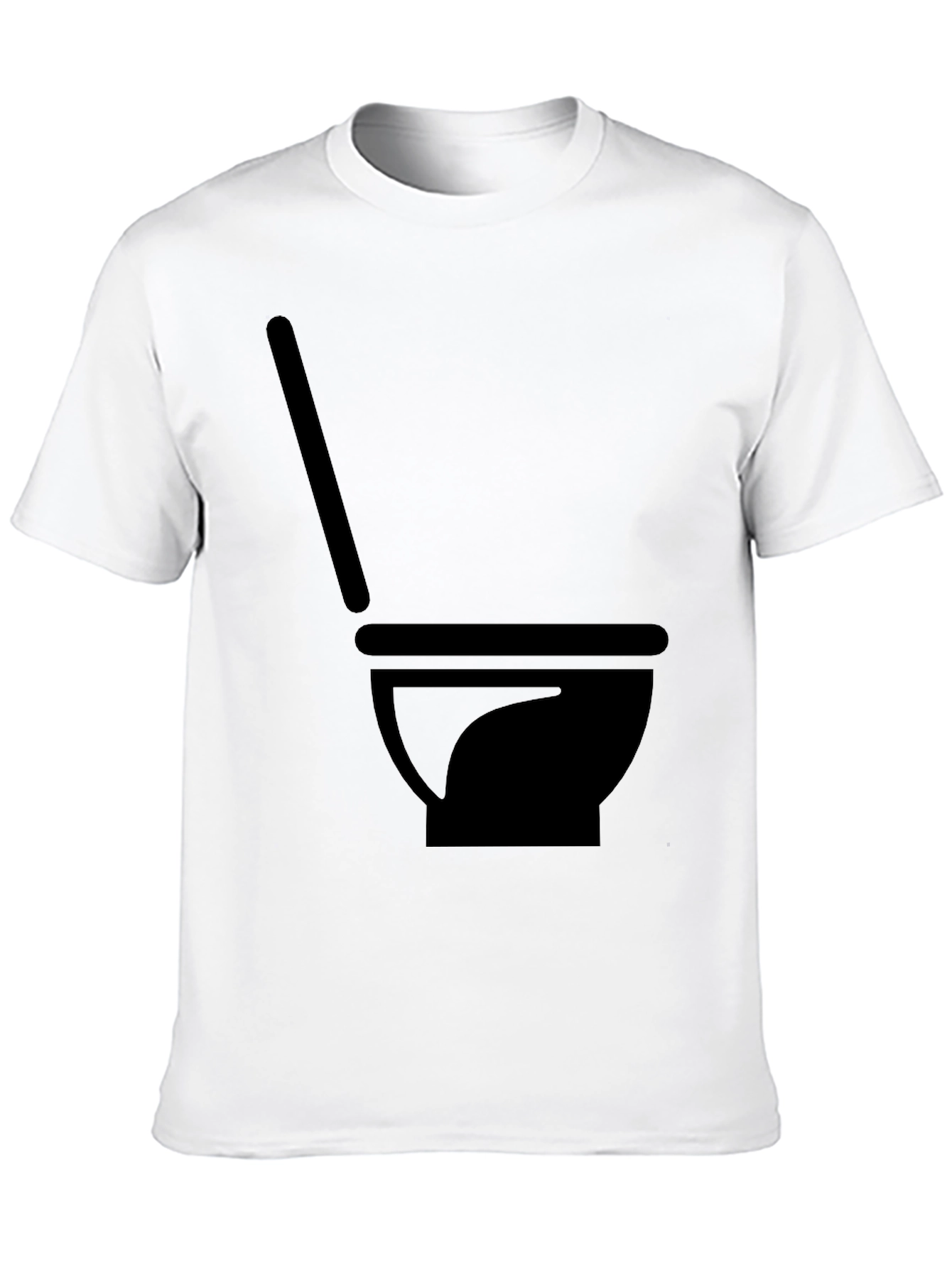 Mens Black Mortar & Pestle Graphic Tee