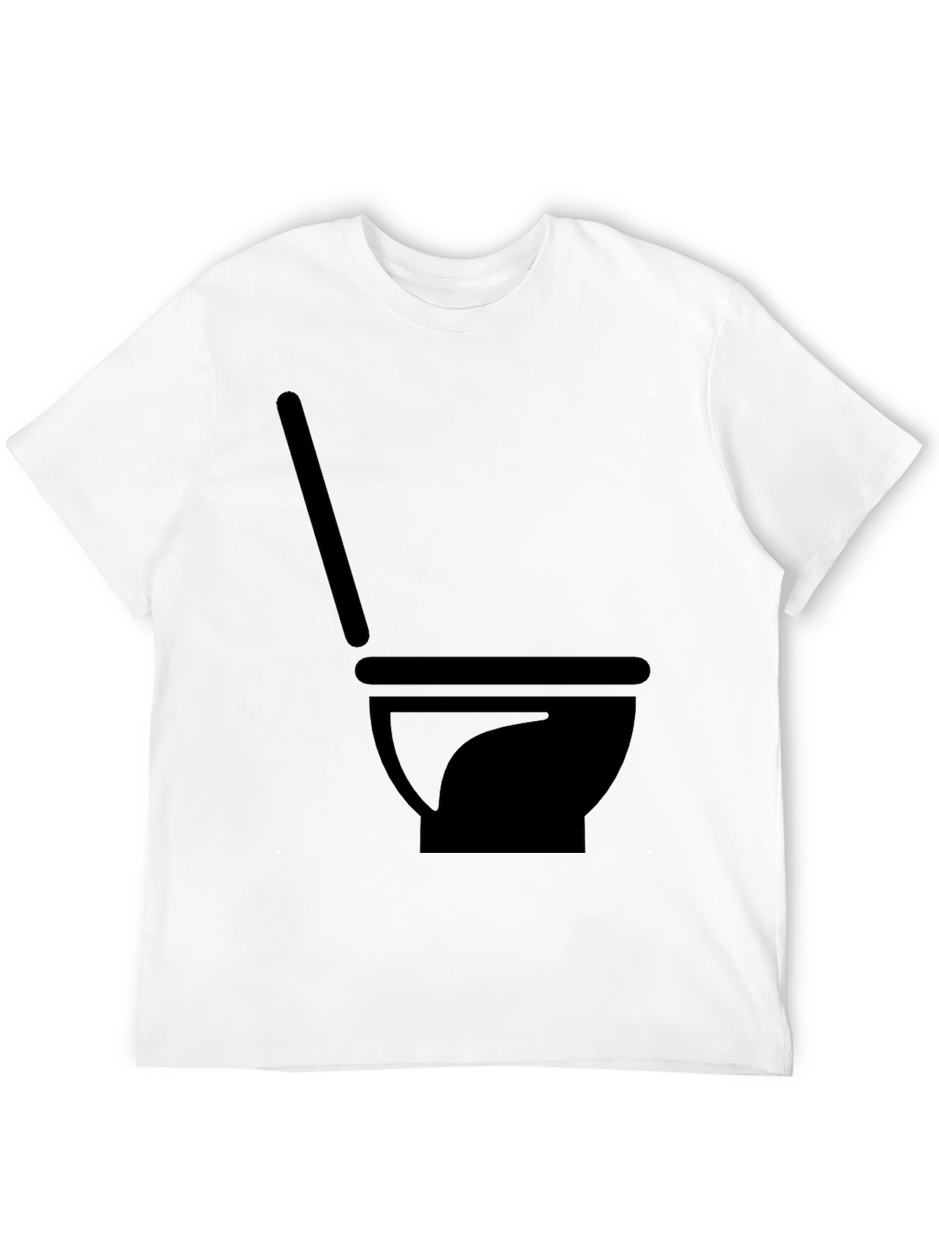 Mens Black Mortar & Pestle Graphic Tee
