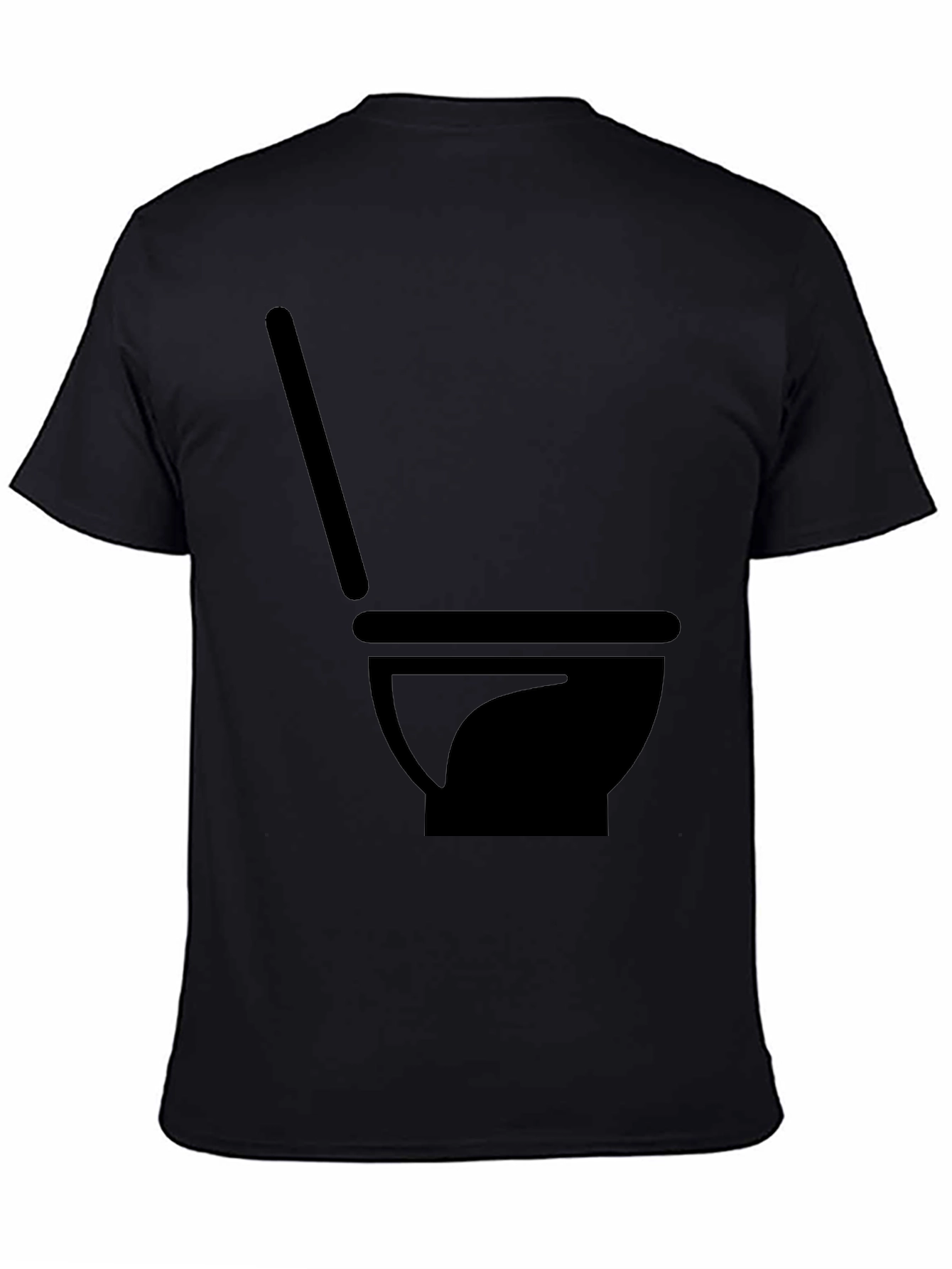 Mens Black Mortar & Pestle Graphic Tee
