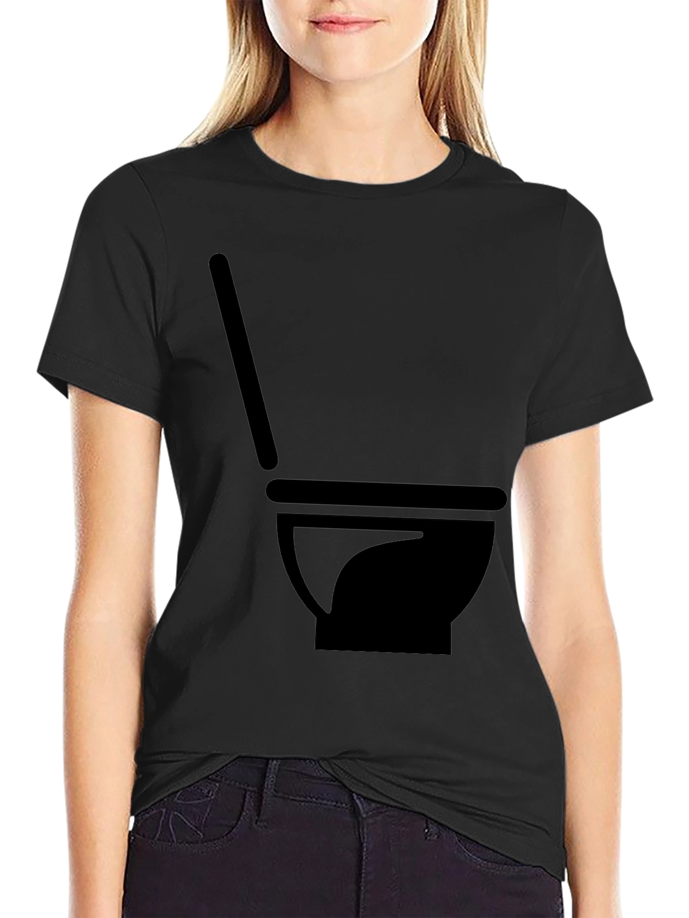 Mens Black Mortar & Pestle Graphic Tee