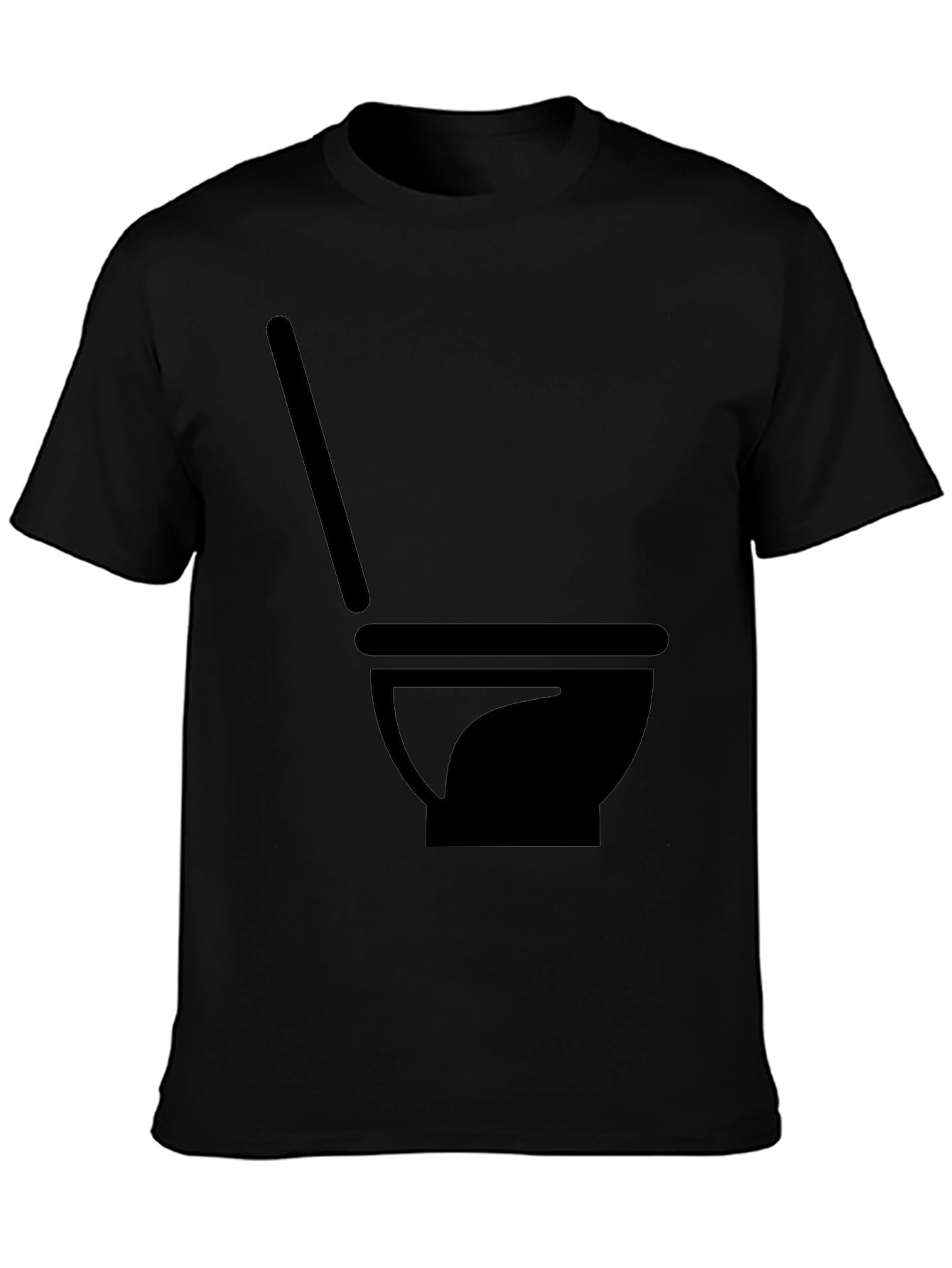Mens Black Mortar & Pestle Graphic Tee