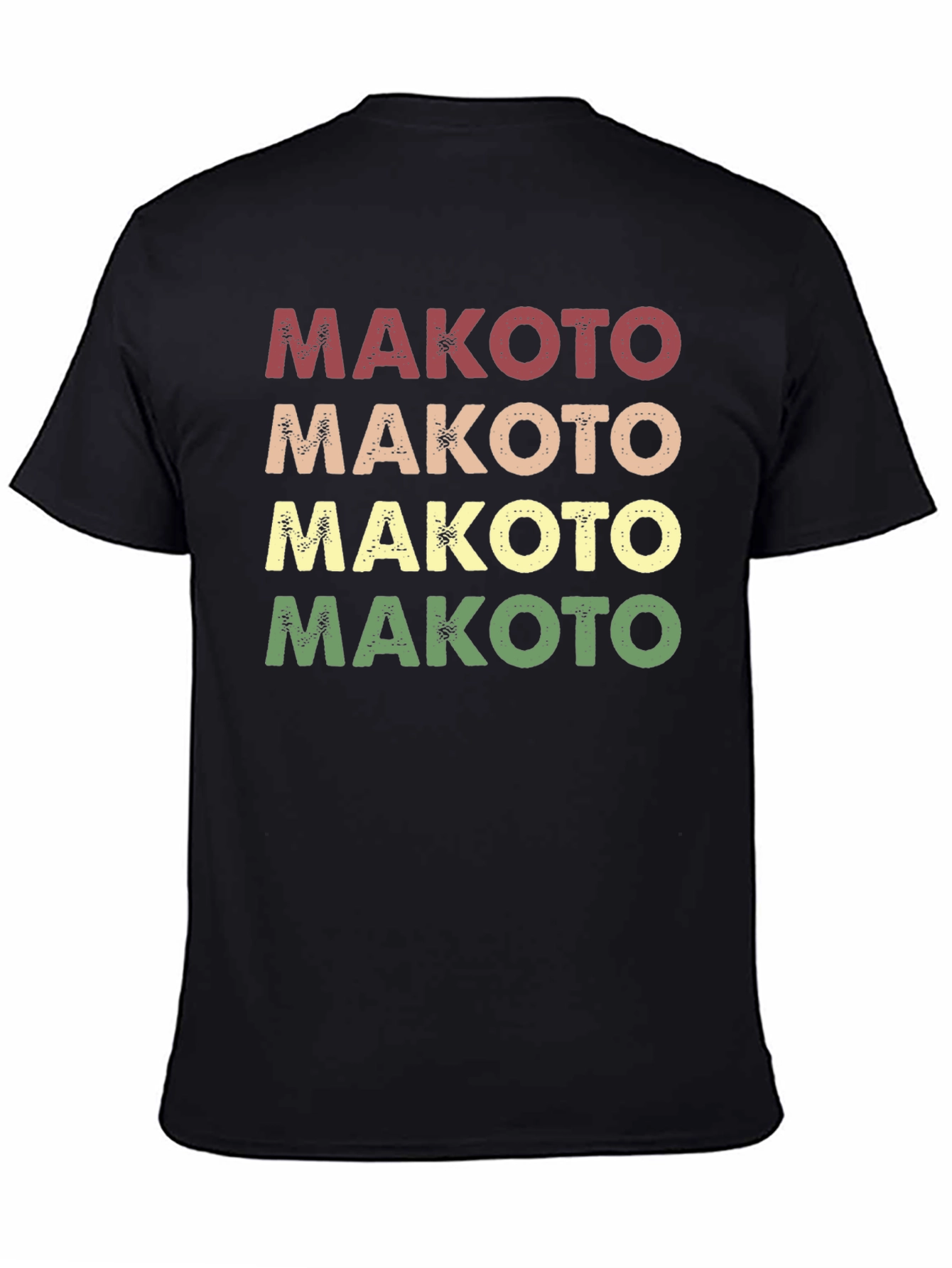 Makoto Retro Style Graphic T-Shirt