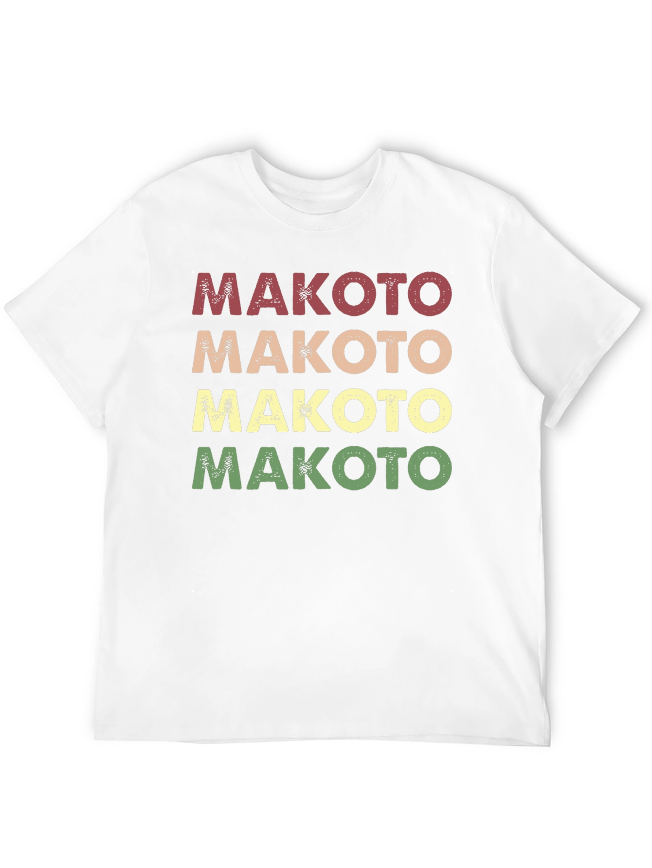 Makoto Retro Style Graphic T-Shirt