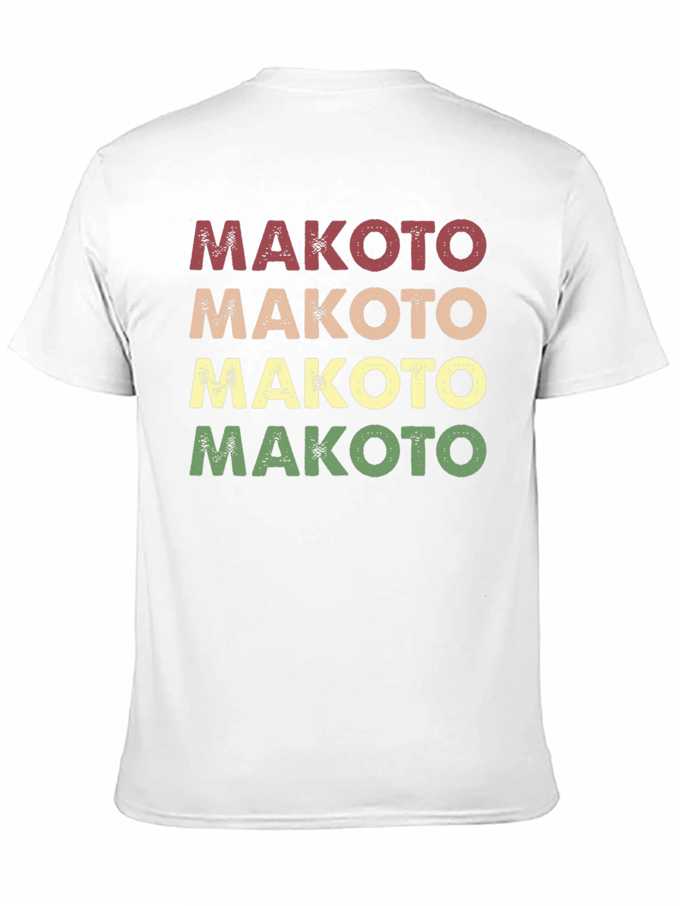 Makoto Retro Style Graphic T-Shirt