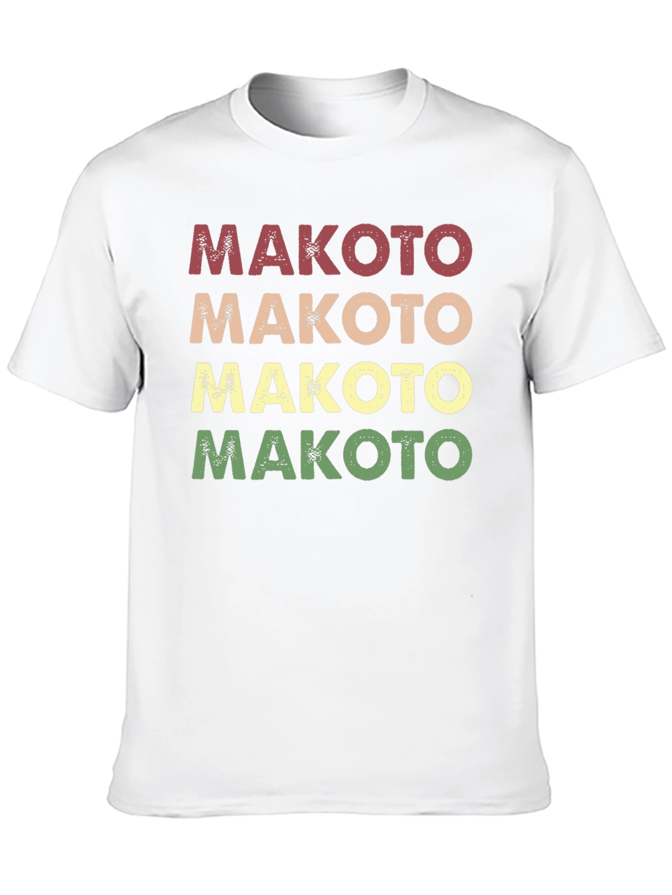 Makoto Retro Style Graphic T-Shirt