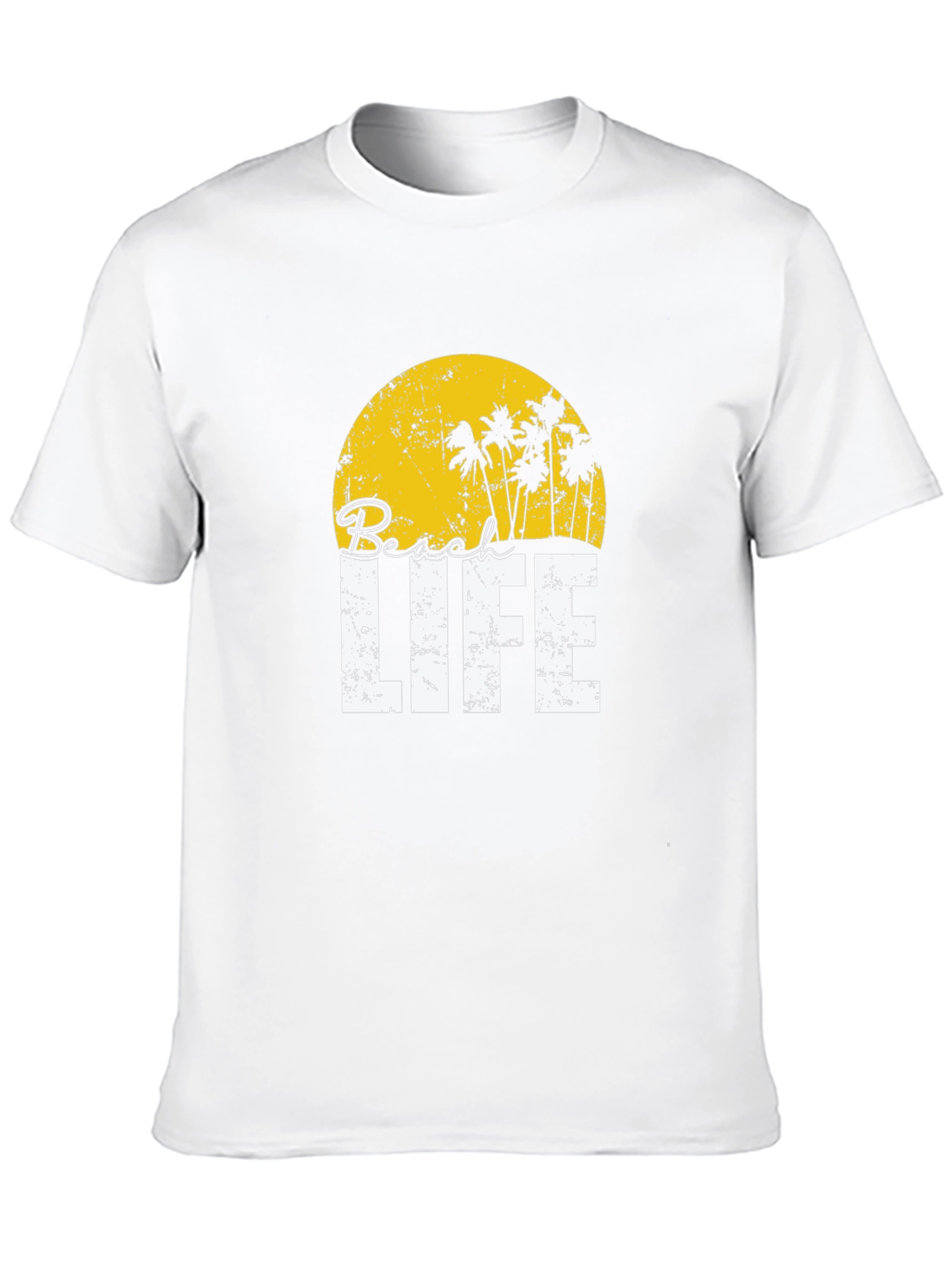 Beach Life T-Shirt - Tropical Palm Tree Graphic Tee