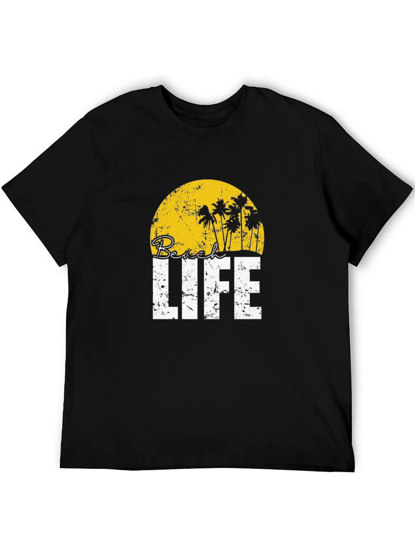 Beach Life T-Shirt - Tropical Palm Tree Graphic Tee