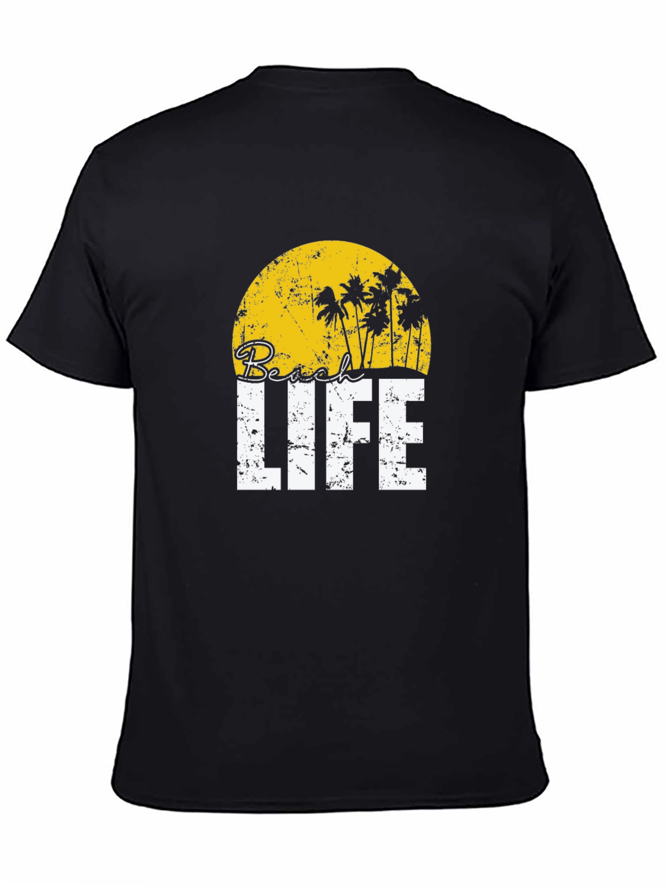 Beach Life T-Shirt - Tropical Palm Tree Graphic Tee