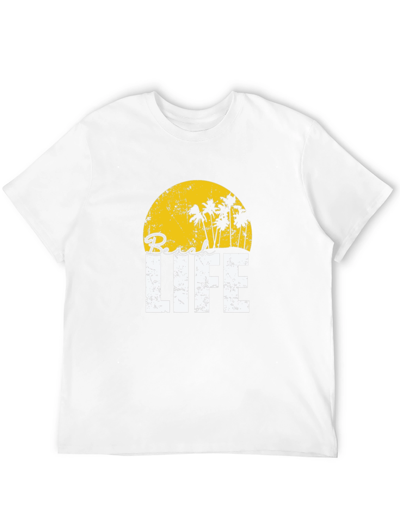 Beach Life T-Shirt - Tropical Palm Tree Graphic Tee