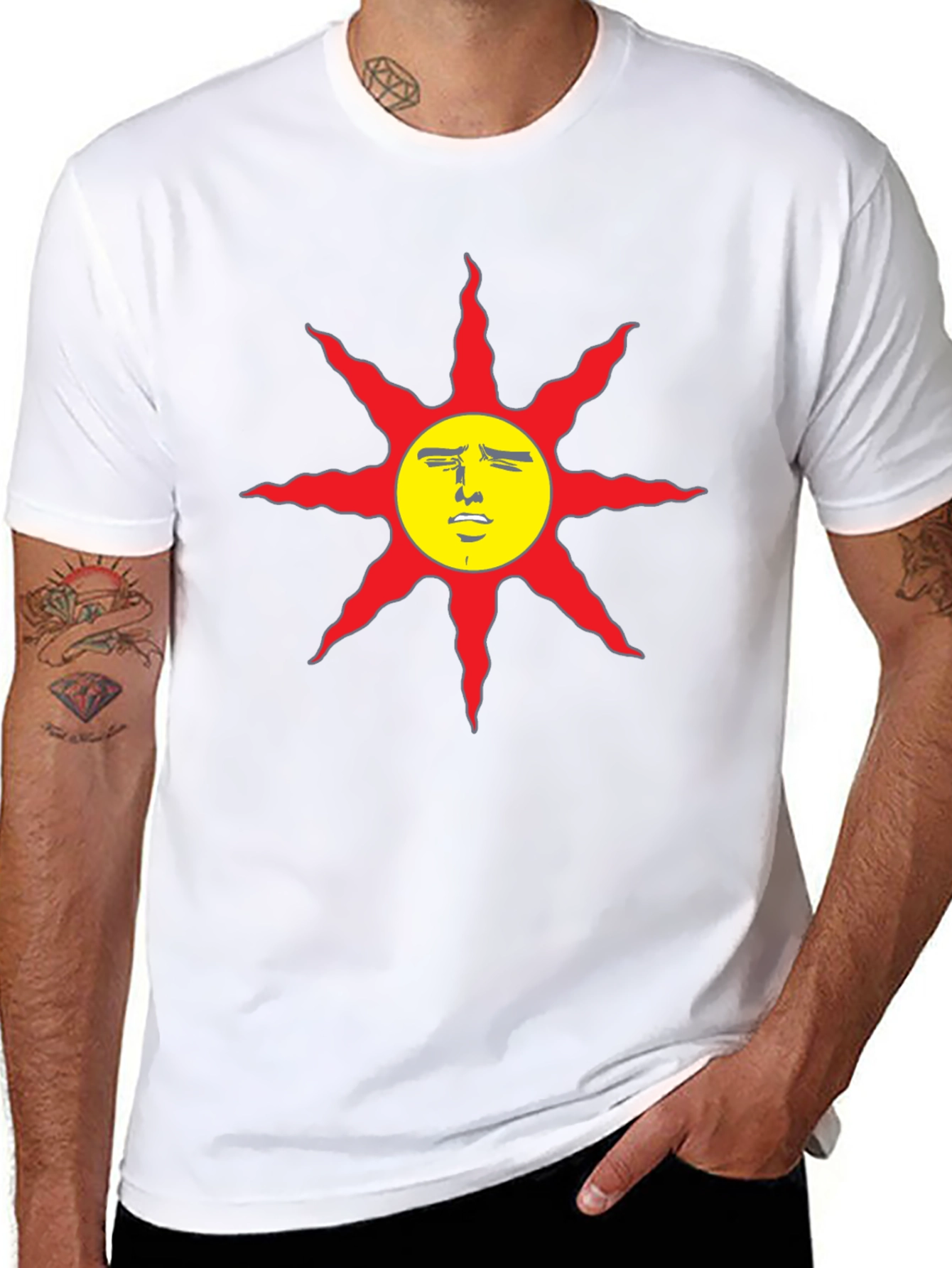 Praise the Sun T-Shirt - Black Cotton Tee