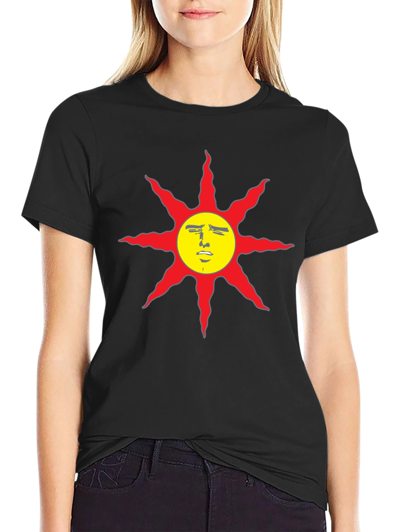 Praise the Sun T-Shirt - Black Cotton Tee