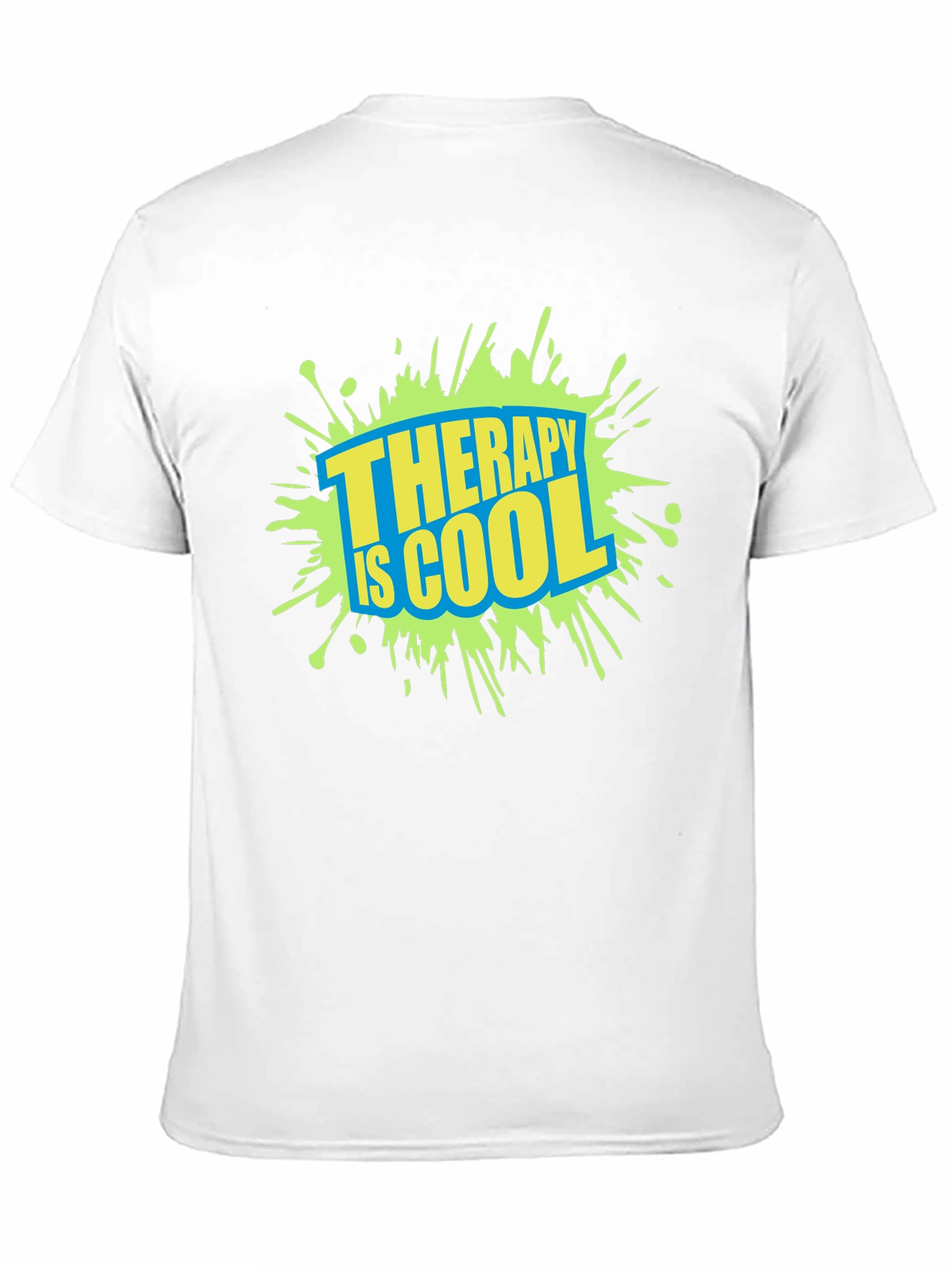 Therapy is Cool Graphic Tee - Trendy Black T-Shirt