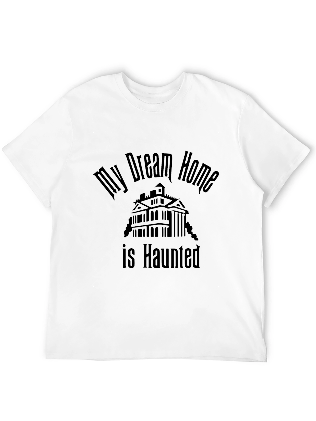 Haunted Home Graphic T-Shirt
