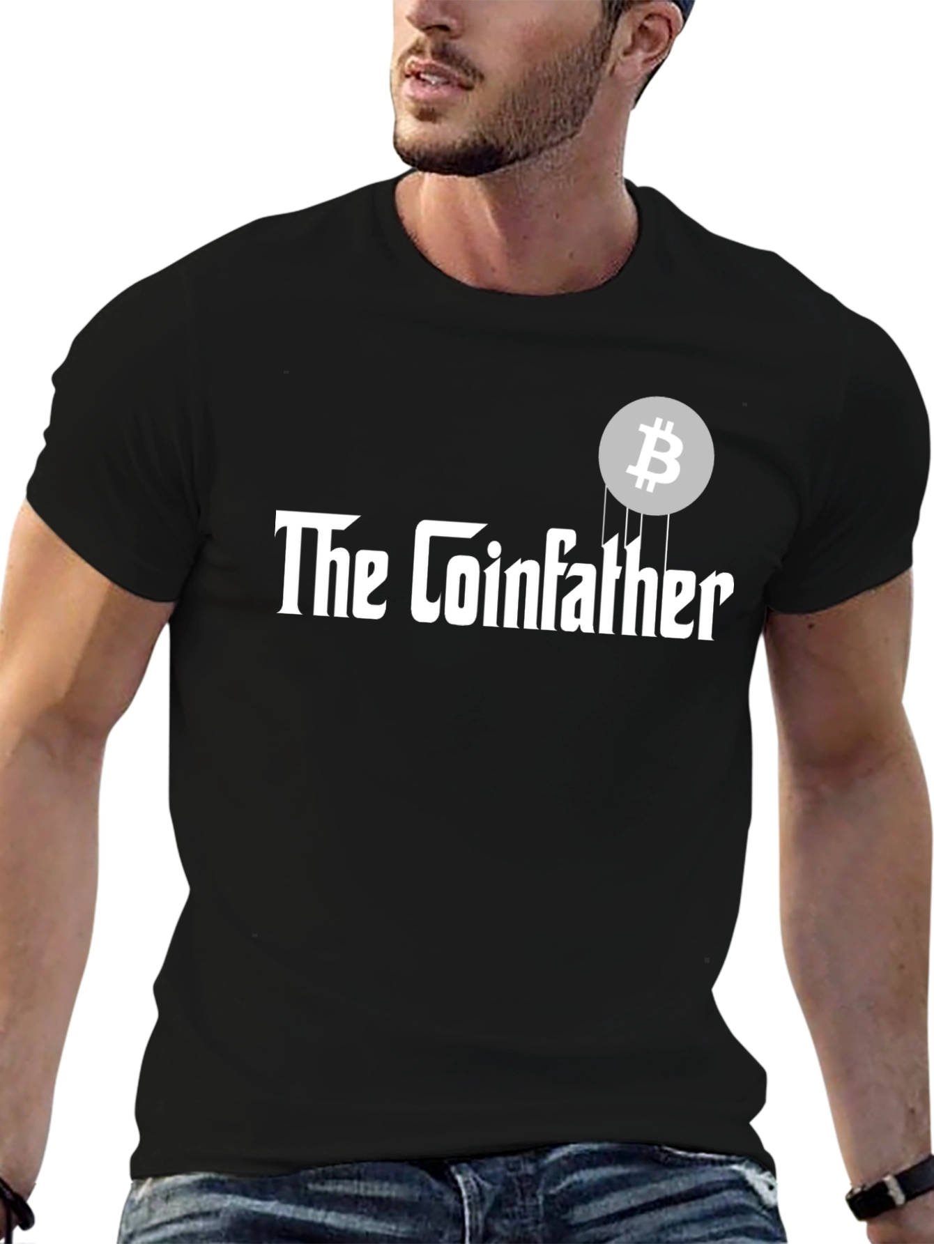 The Coinfather Bitcoin T-Shirt Crypto Tee