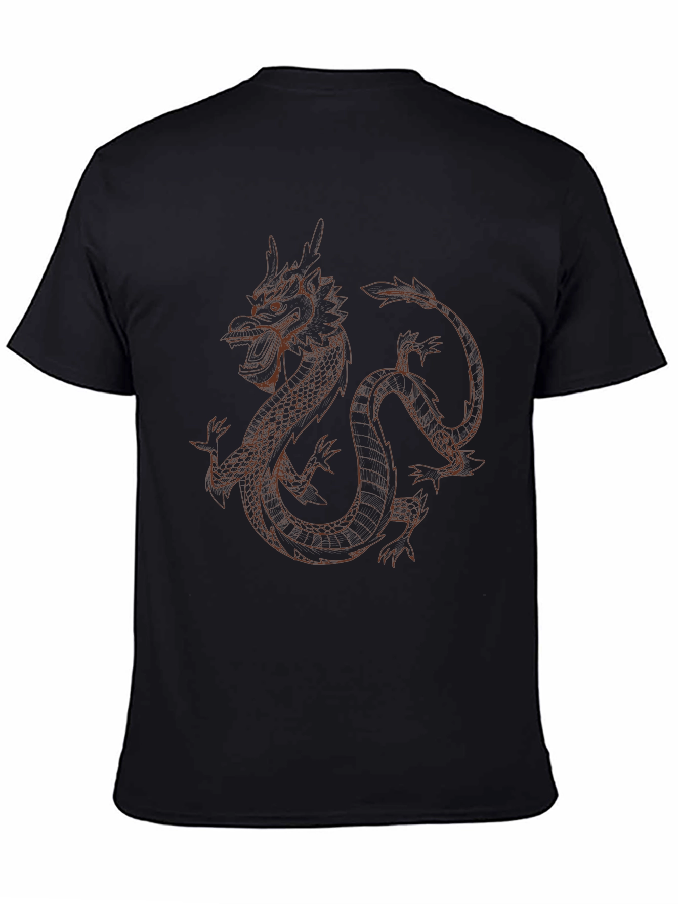 Dragon Graphic Tee - Classic Black T-Shirt