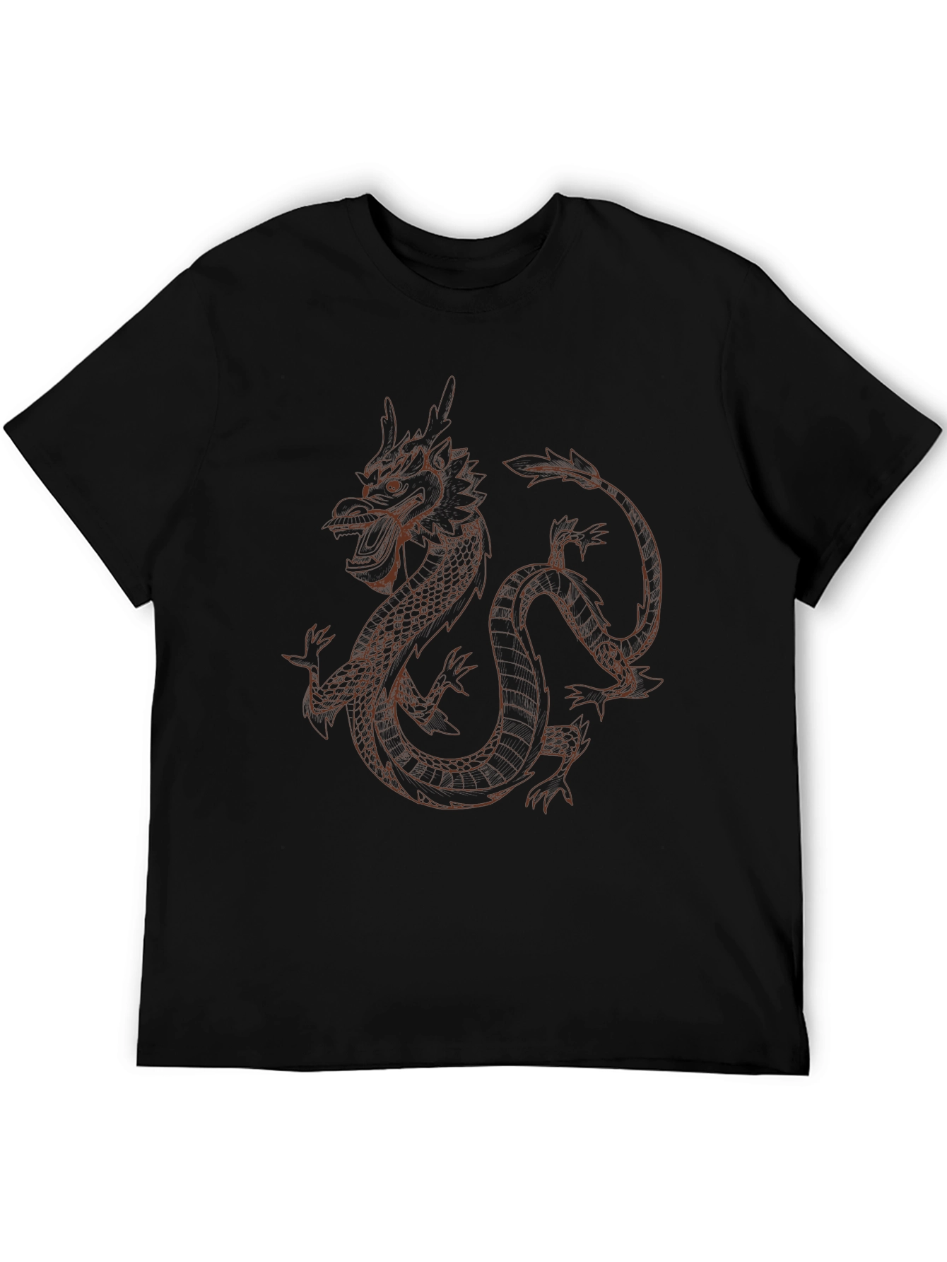 Dragon Graphic Tee - Classic Black T-Shirt