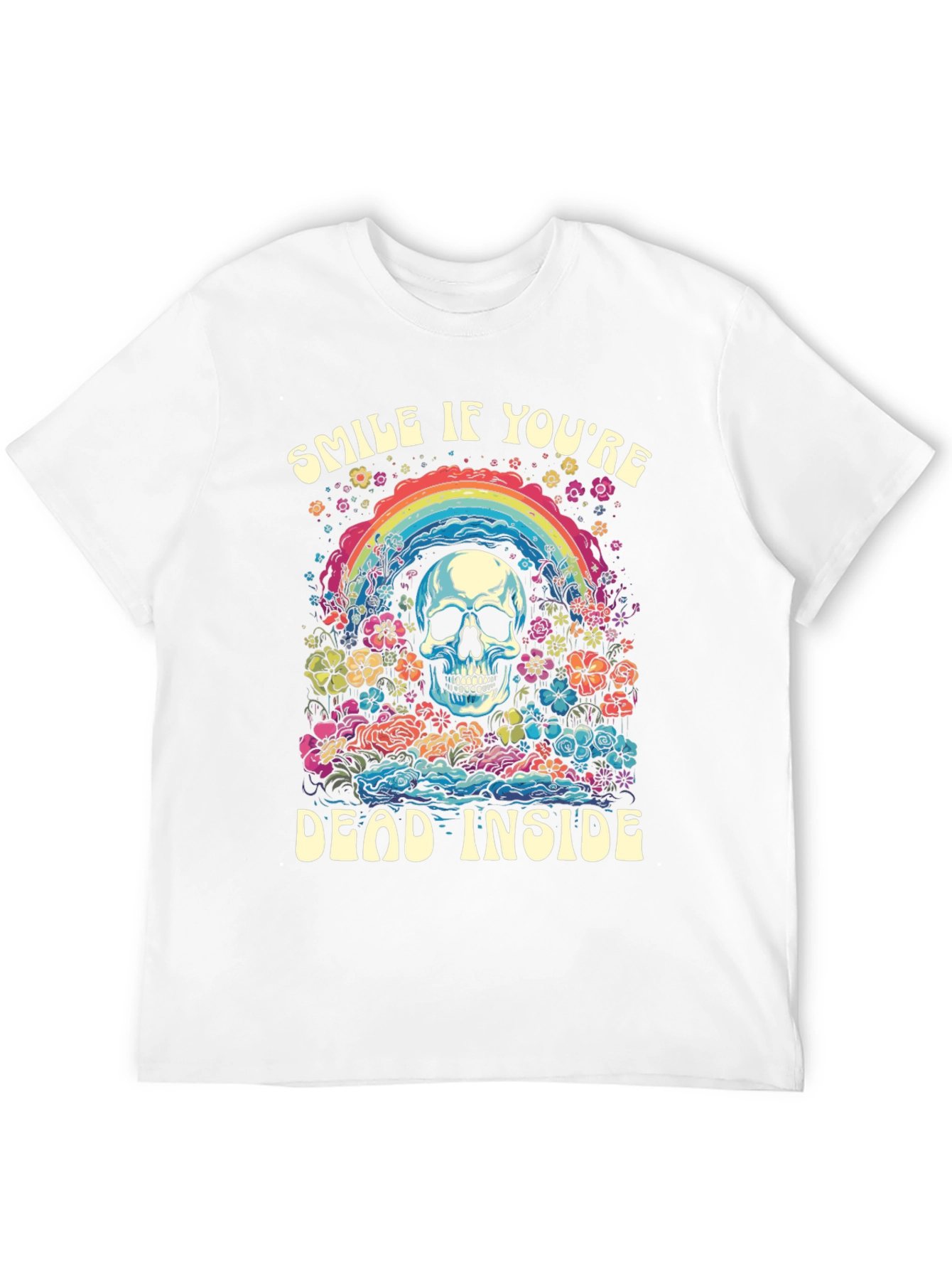 Smile If Youre Dead Inside Graphic Tee