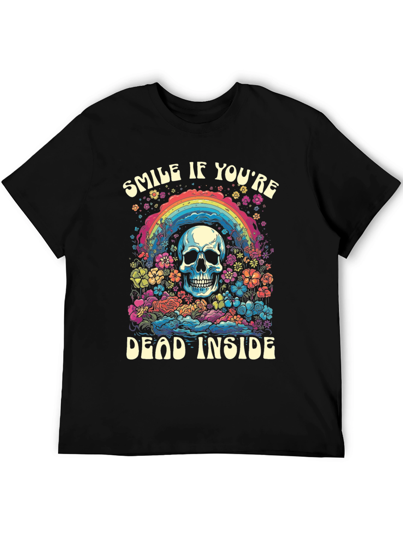 Smile If Youre Dead Inside Graphic Tee