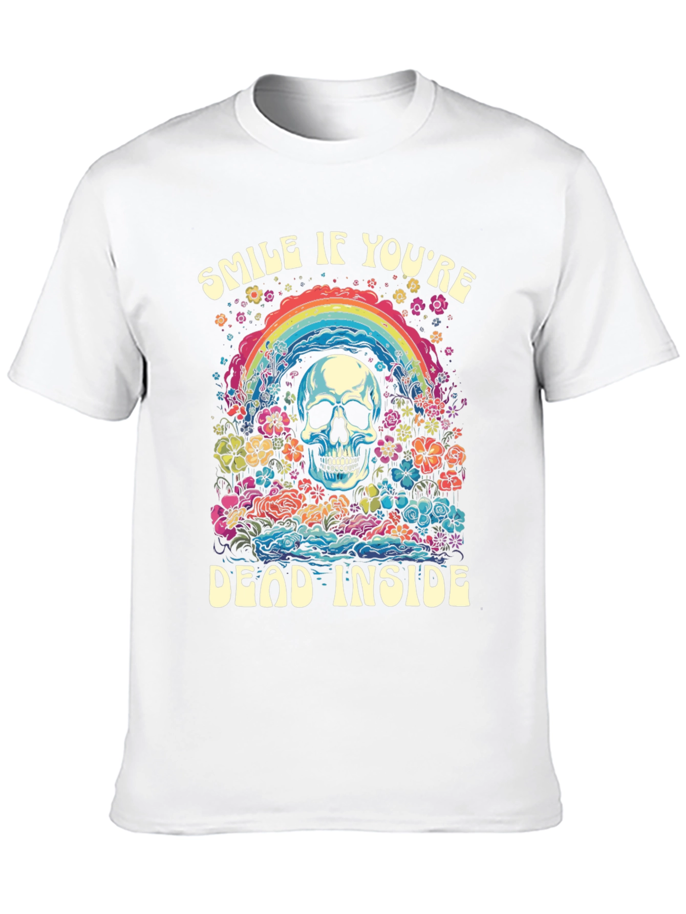 Smile If Youre Dead Inside Graphic Tee