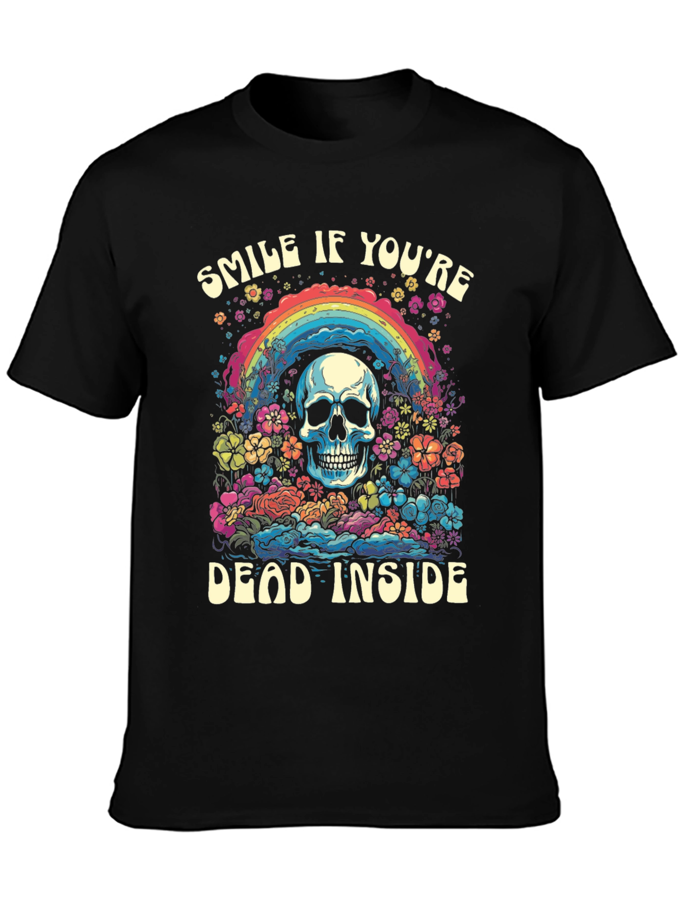 Smile If Youre Dead Inside Graphic Tee
