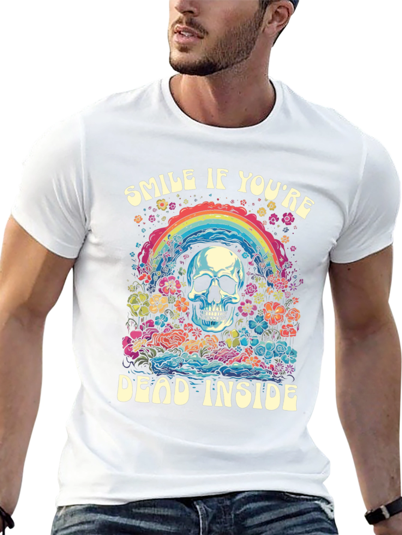 Smile If Youre Dead Inside Graphic Tee