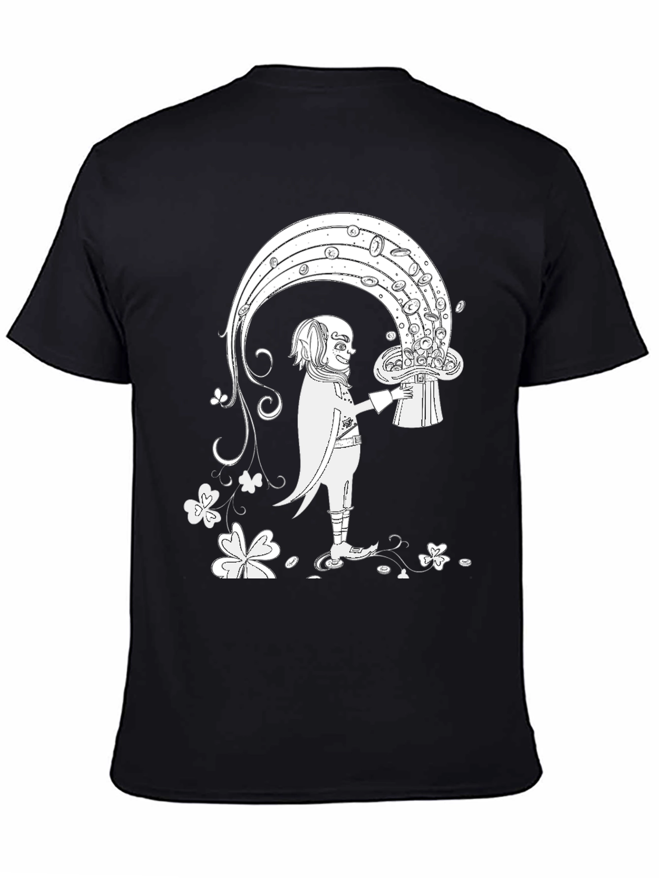Lucky Leprechaun Hat Rainbow T-Shirt