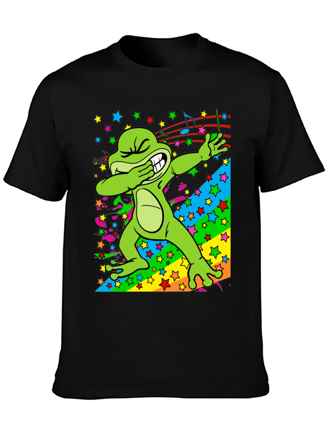 Dabbing Frog Graphic T-Shirt