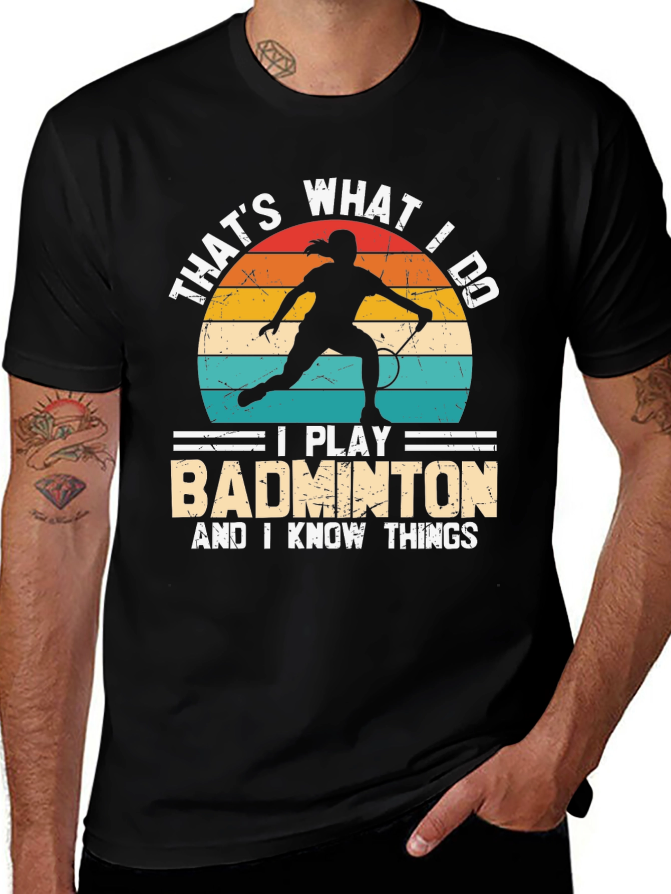 Badminton Player T-Shirt - Thats What I Do
