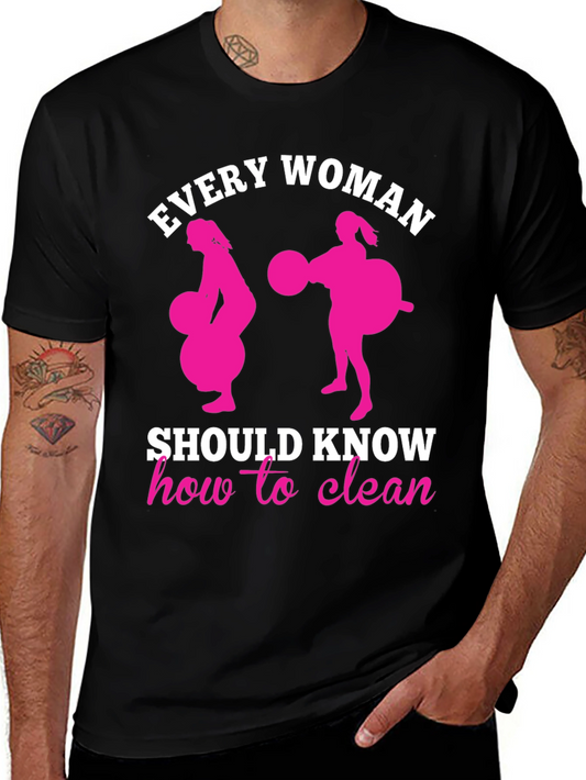 Every Woman Should Know How to Clean T-Shirt
