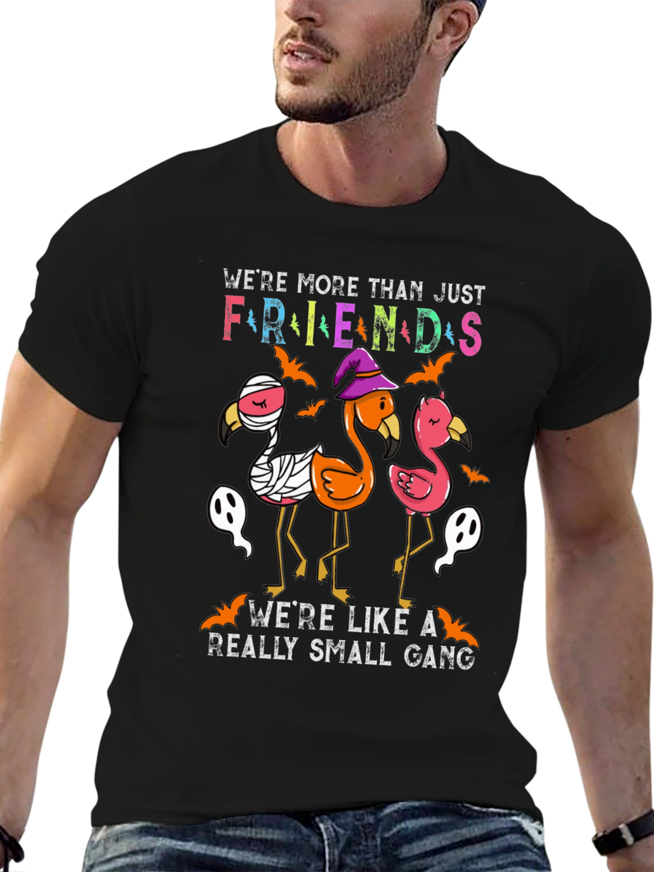 Halloween Flamingo T-Shirt - Friends Gang