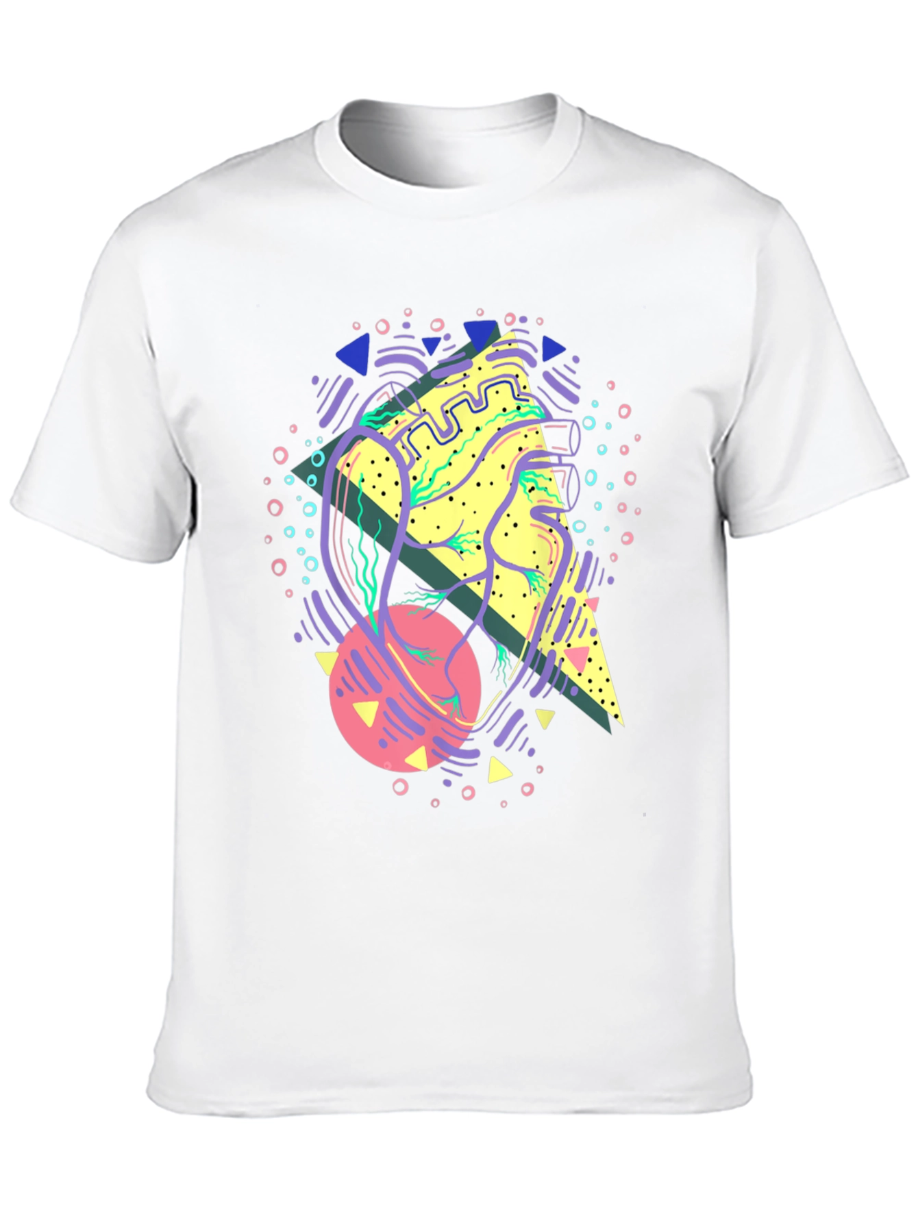 Retro Heart Graphic T-Shirt