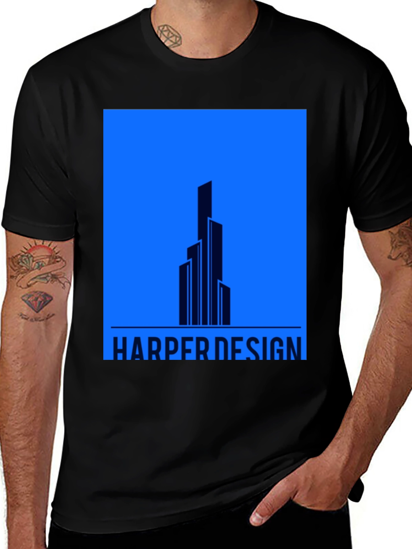 Harper Design T-Shirt - Modern Architecture Tee