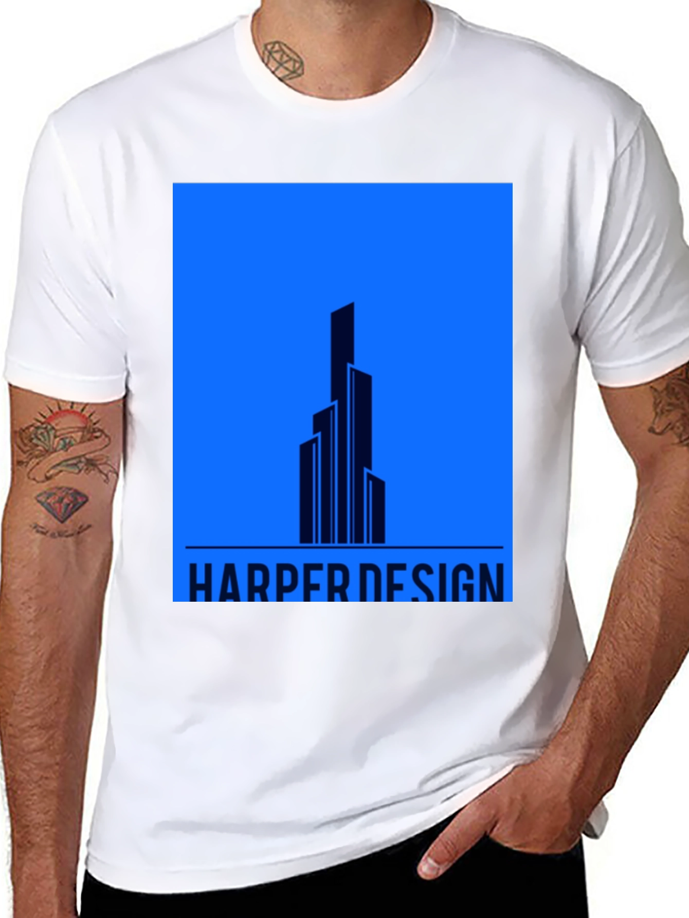 Harper Design T-Shirt - Modern Architecture Tee