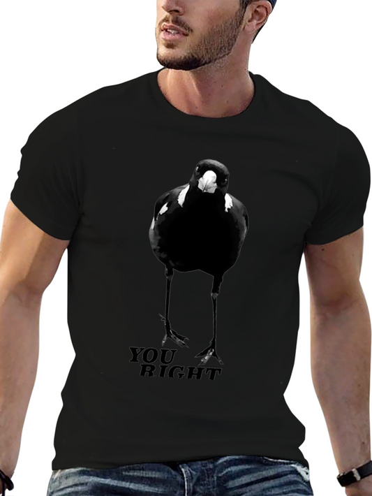 You Right Magpie Graphic T-Shirt