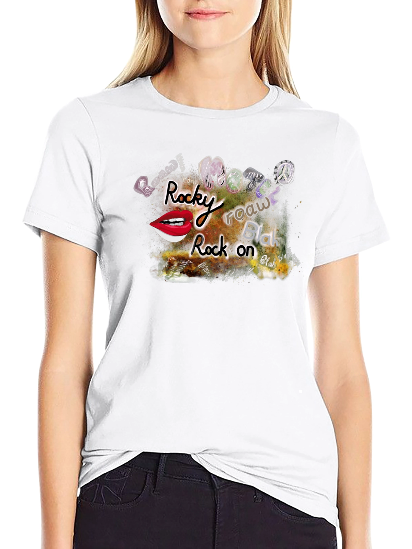 Rocky Road Rock On Tee - Funky Graphic T-Shirt