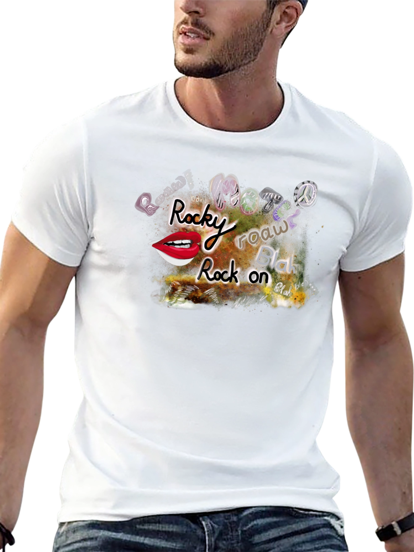 Rocky Road Rock On Tee - Funky Graphic T-Shirt